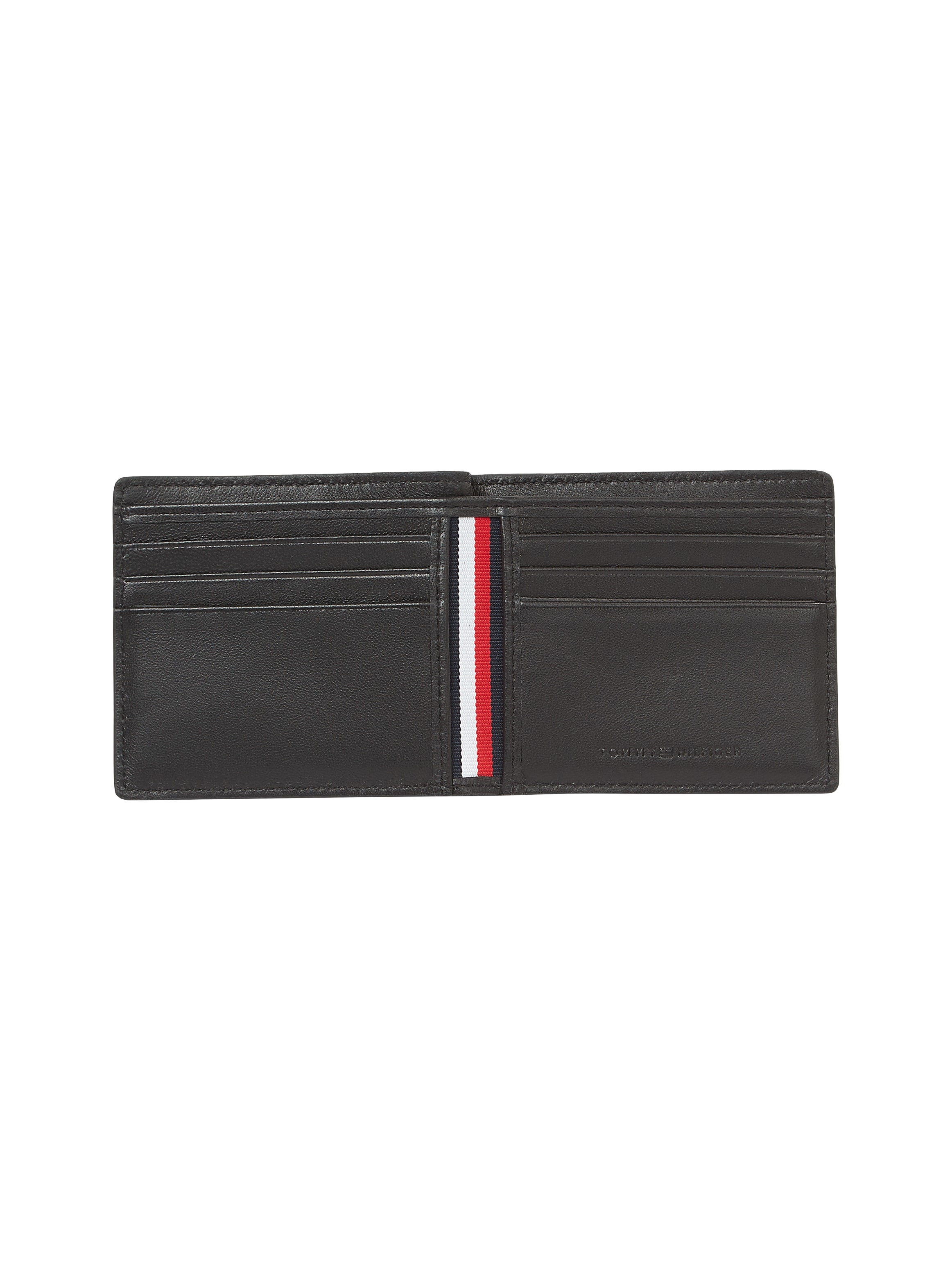 Tommy Hilfiger Geldbörse »TH PREMIUM MINI CC WALLET«, Basic, Men Geldbeutel, Portemonnaie mit Logoschriftzug