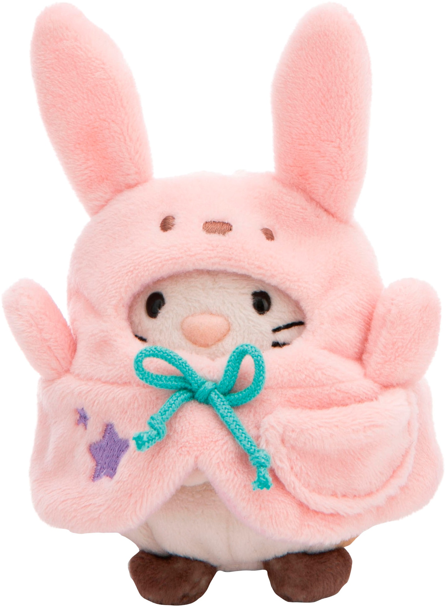 Nici Kuscheltier »mymochi, Katze Angy, 8 cm«, mit Kaktus und Hasenkostüm, in Geschenkbox