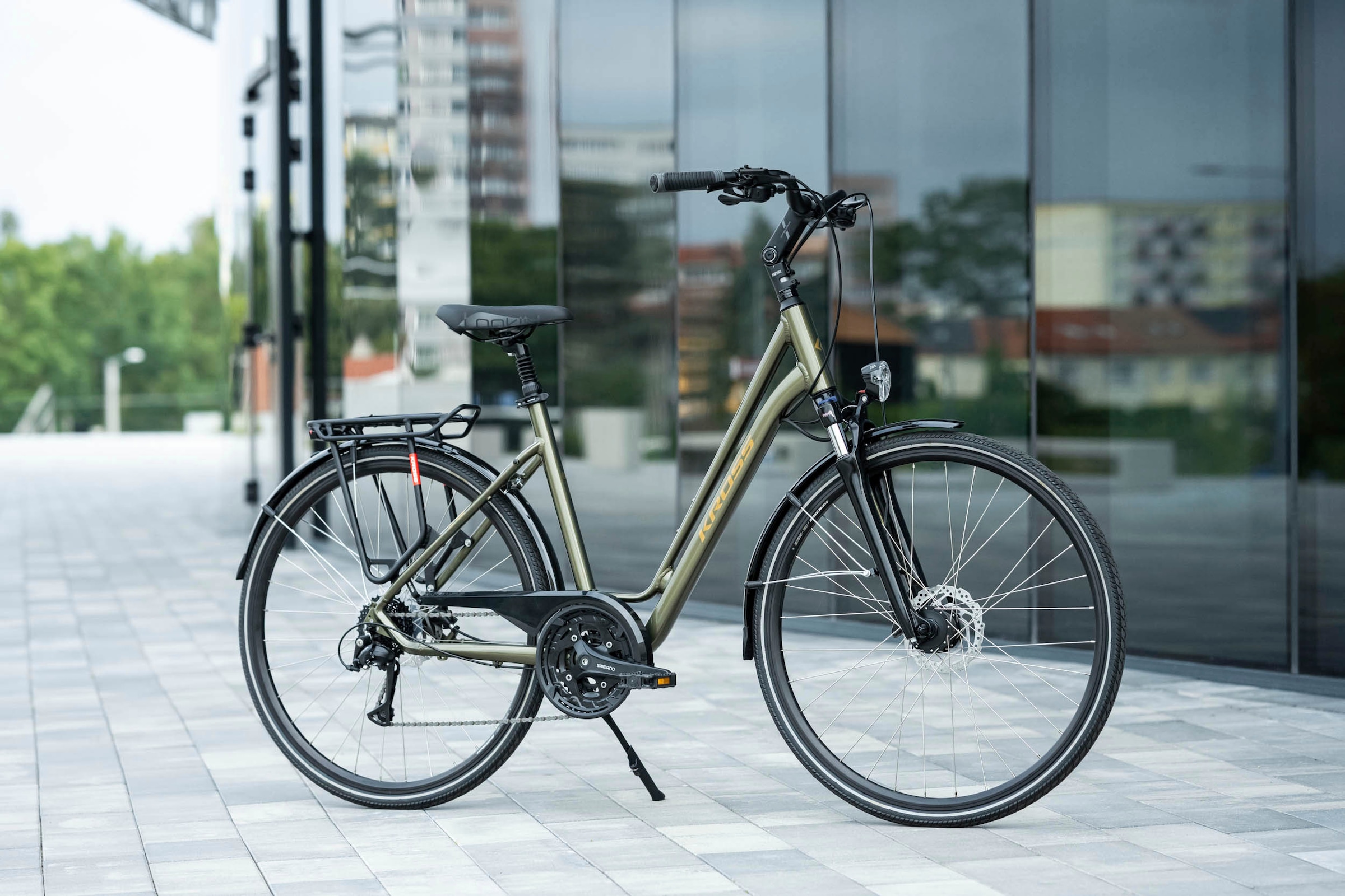 Kross Cityrad »Sentio 4.0«, 27 Gang, Shimano, ACERA T3000 Schaltwerk, Kettenschaltung