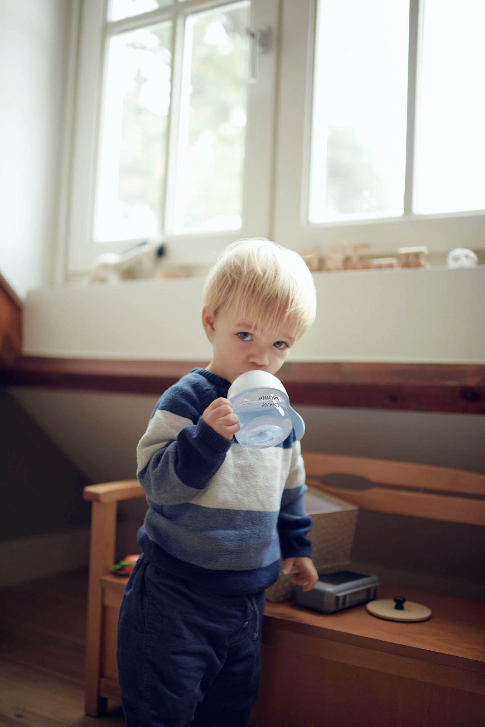 Philips AVENT Babyflasche »Natural Response SCF263/61«, mit Lerngriffen, 125 ml, ab dem 6. Monat