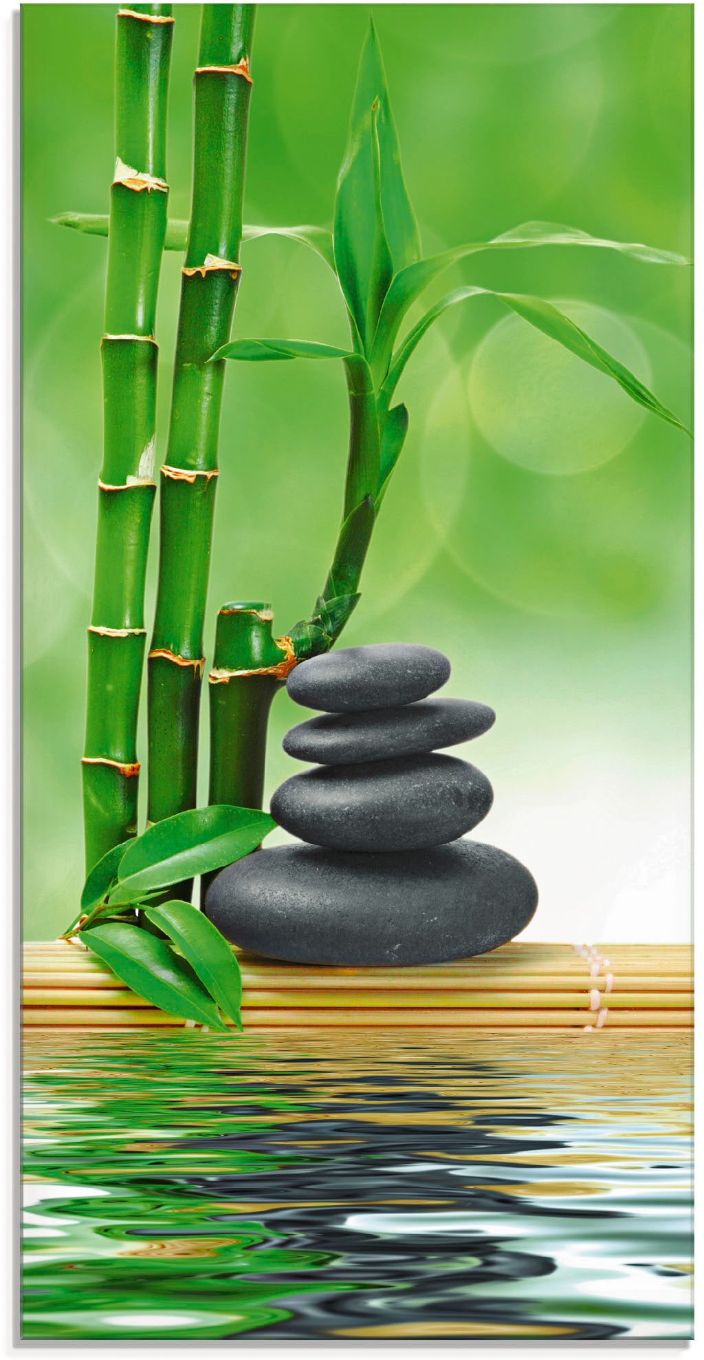 Artland Glasbild "Spa Konzept Zen Basaltsteine", Zen, (1 St.), in verschied günstig online kaufen