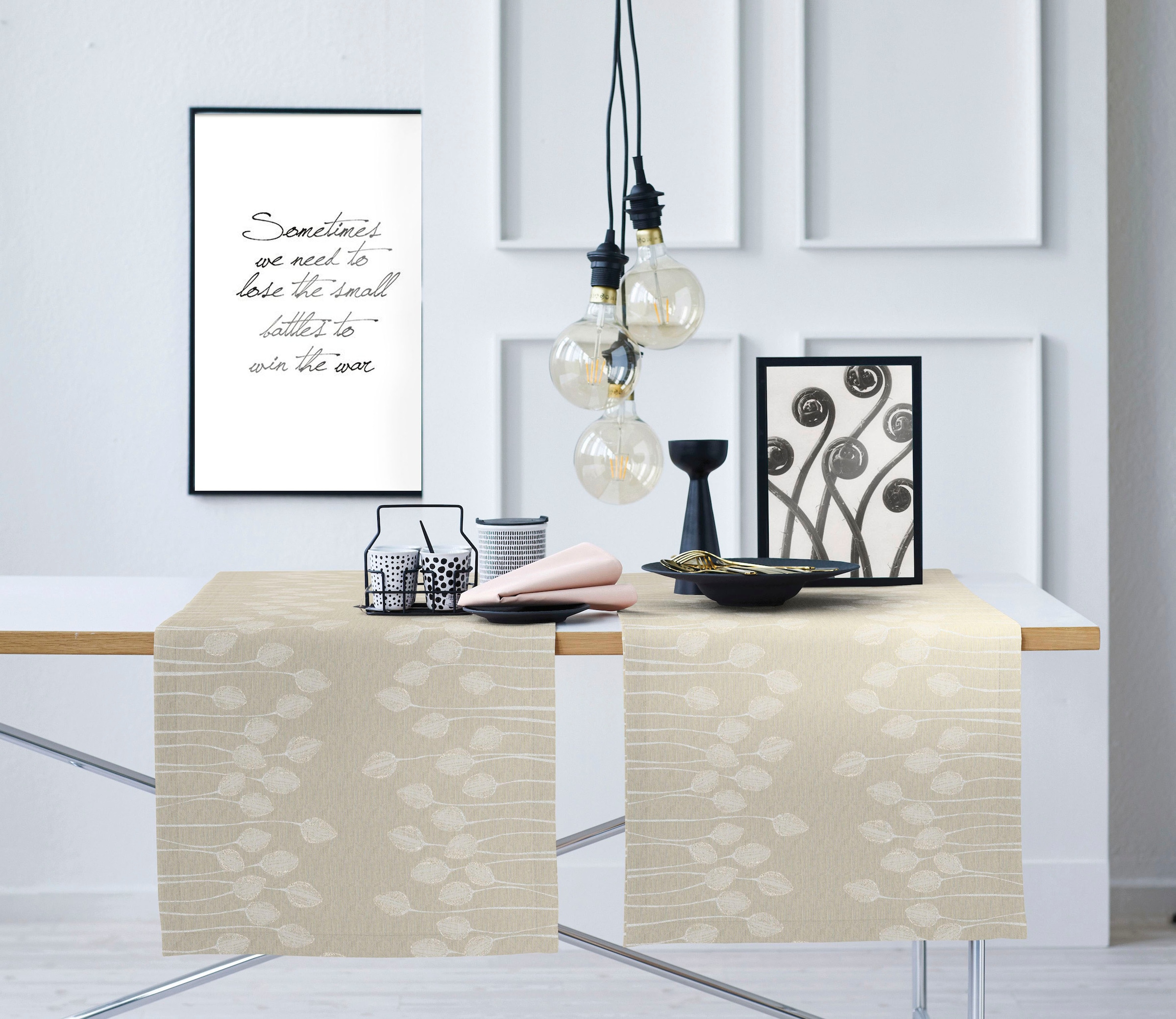 APELT Tischläufer »5701 HERBSTZEIT, Herbstdeko, Herbst« Jacquardgewebe