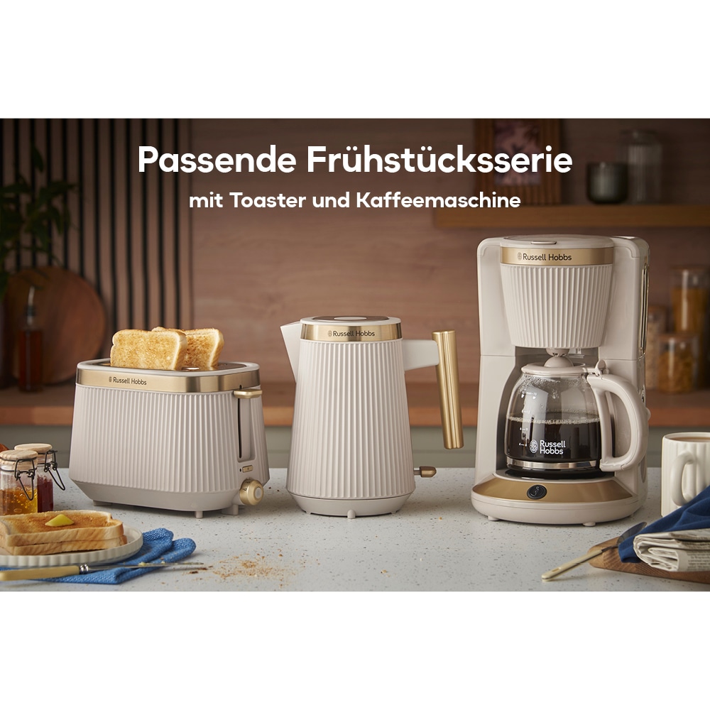 RUSSELL HOBBS Wasserkocher »Brontë Stone 26751-70« 1,7 l 3000 W matt, Ausgusstülle, Wasserstandsanzeige, herausnehmbarer Kalkfilter