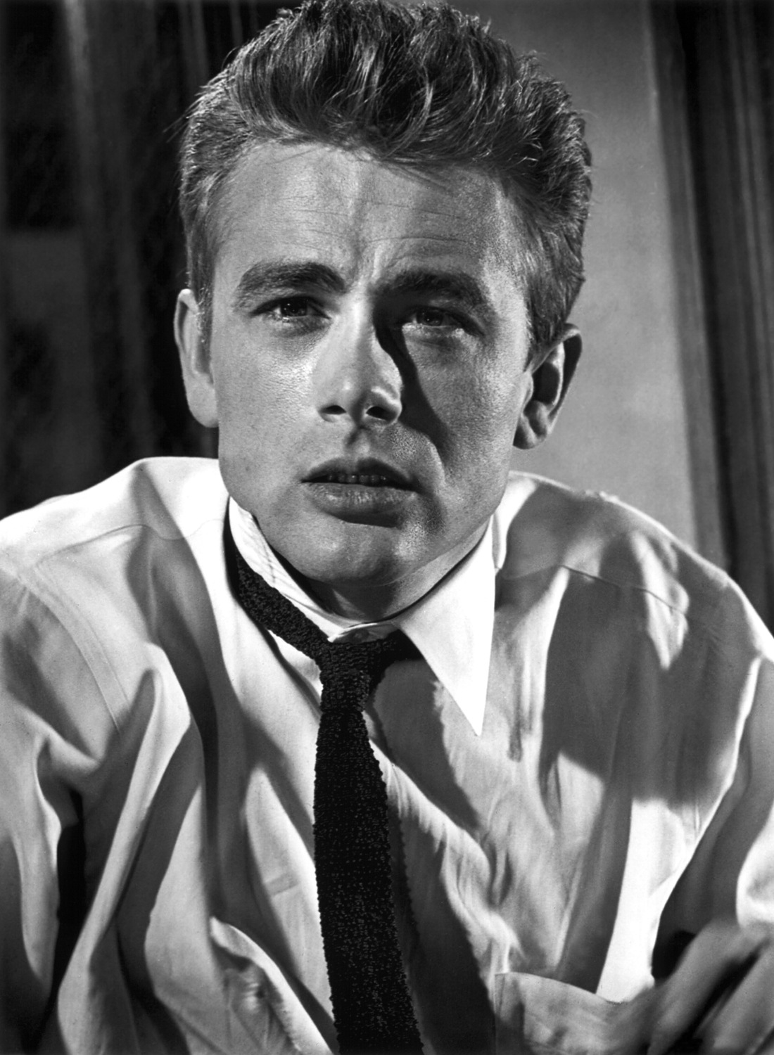 queence Acrylglasbild »James Dean«, Schwarz-Weiß-Mann-Stars, Fine Art-Print in Galeriequalität