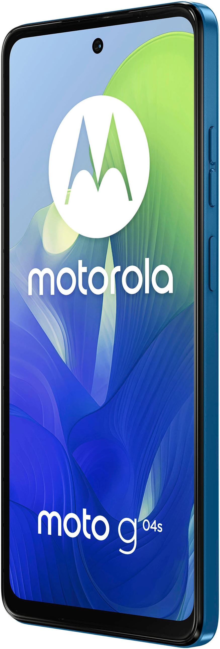 Motorola Smartphone »moto G04s 64GB«, Satinblau, 16,67 cm/6,6 Zoll, 64 GB Speicherplatz, 50 MP Kamera