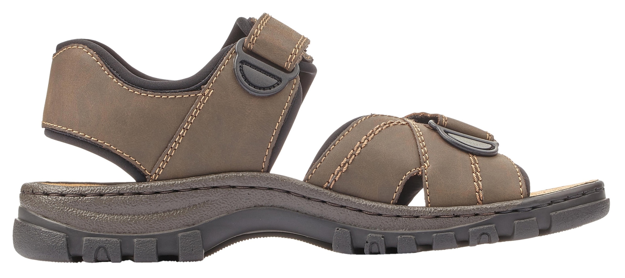 Rieker Riemchensandale, Sommerschuh, Klettschuh, Outdoorschuh, mit Klettriemchen