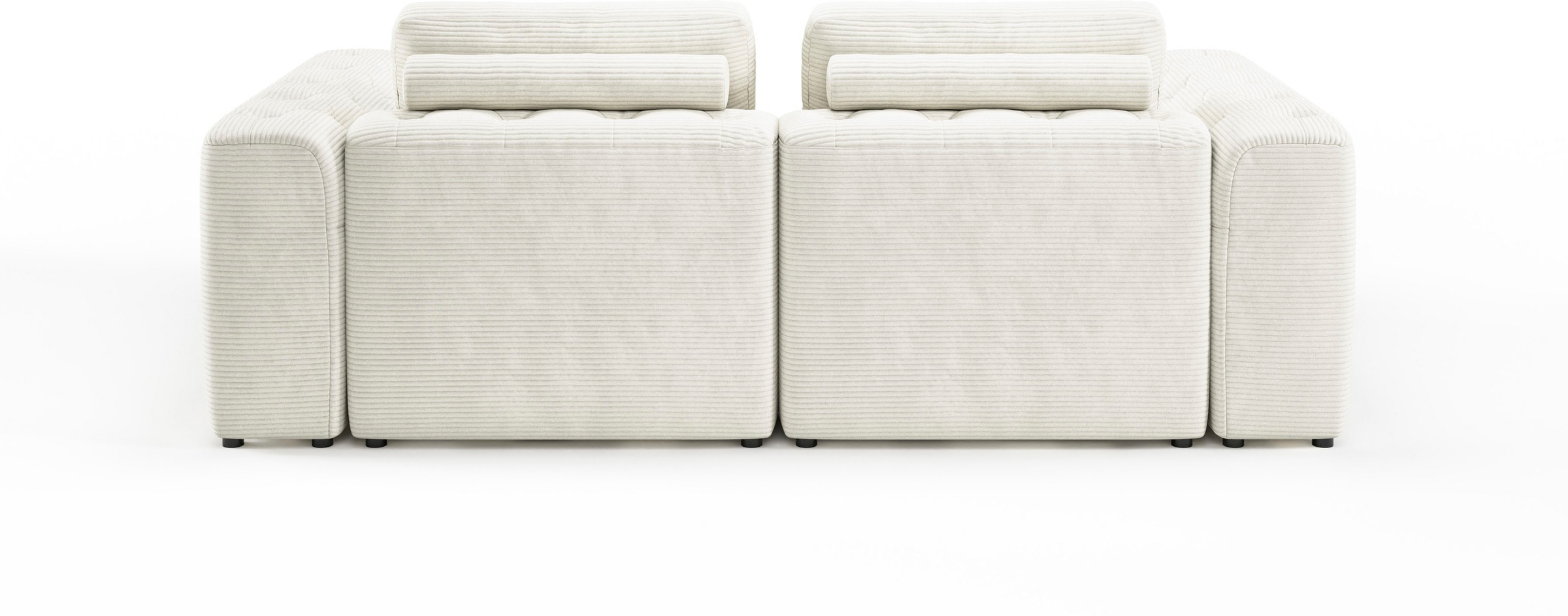 RAUM.ID 2-Sitzer »Cushid«, Modulsofa, bestehend aus 2 Teilen, Breite 218 cm