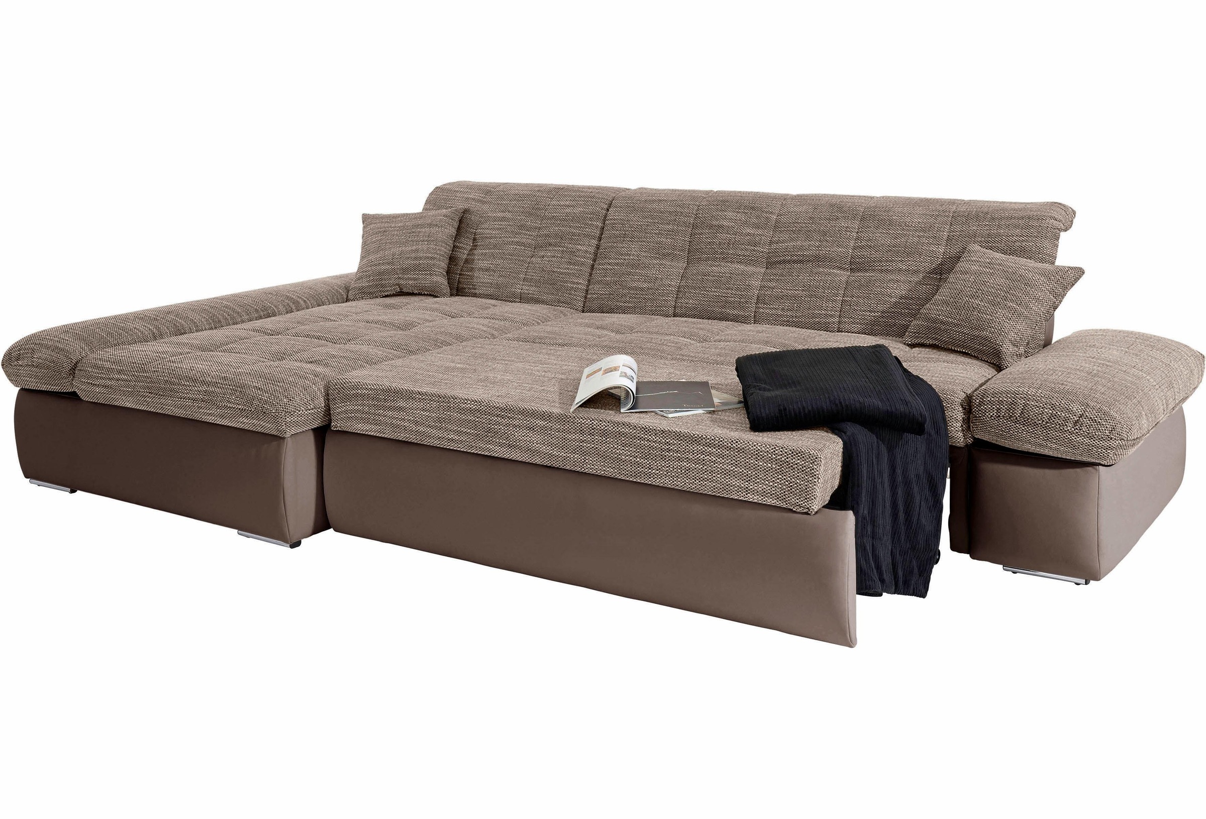 DOMO collection Ecksofa »Moric, L-Form, XXL-Sofa - Breite 300cm«, wahlweise günstig online kaufen