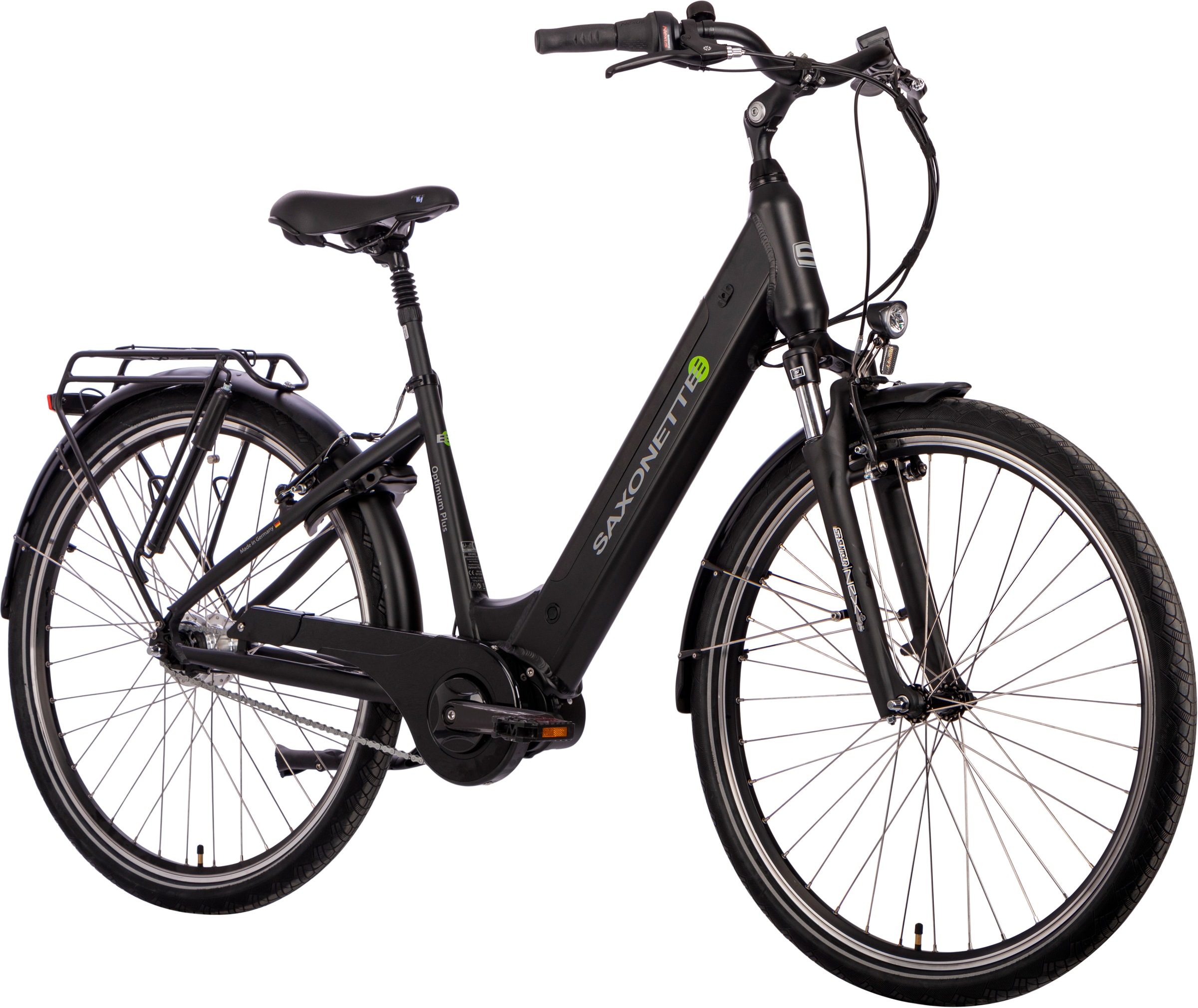 SAXONETTE E-Bike »Optimum Plus«, 7 Gang, Mittelmotor 250 W, Pedelec, Elektrofahrrad für Damen u. Herren