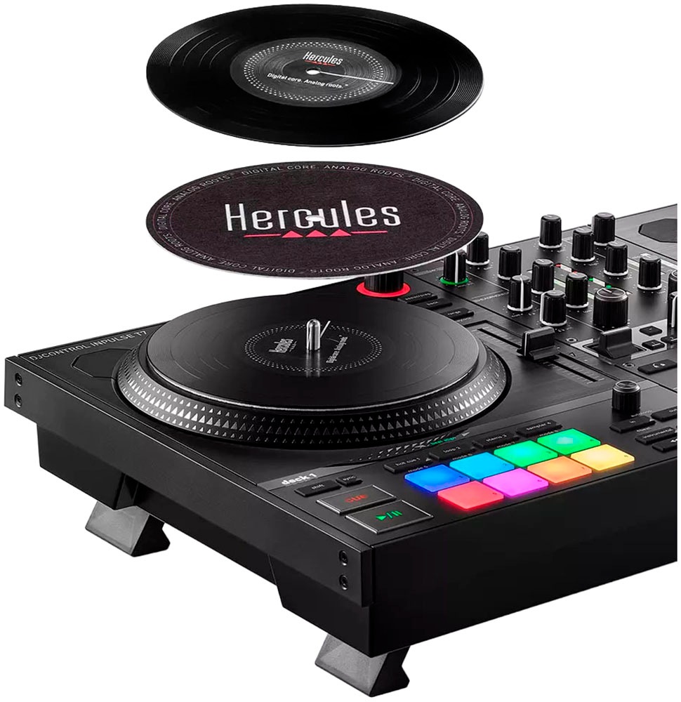 HERCULES DJ Controller »Inpulse T7 White Editio retail«