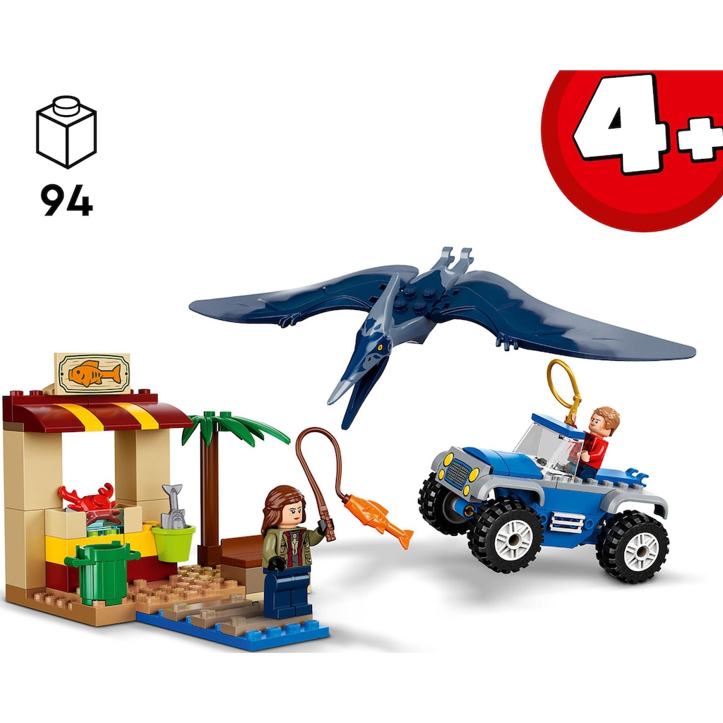 LEGO® Konstruktionsspielsteine »Pteranodon-Jagd (76943), LEGO® Jurassic World«, (94 St.)