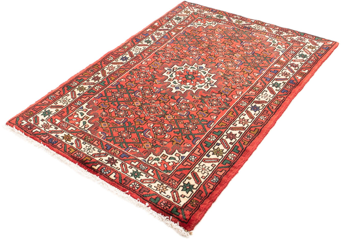 morgenland Orientteppich »Perser - Nomadic - 147 x 102 cm - rot«, rechtecki günstig online kaufen