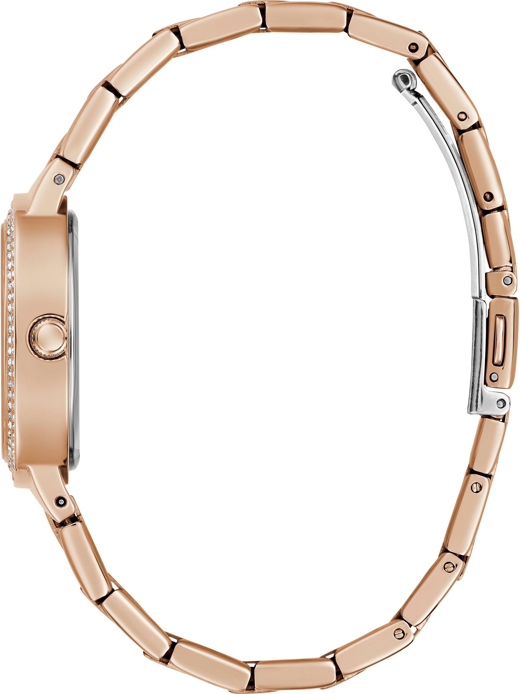 Guess Quarzuhr »ROSE BUD«, Armbanduhr, Damenuhr