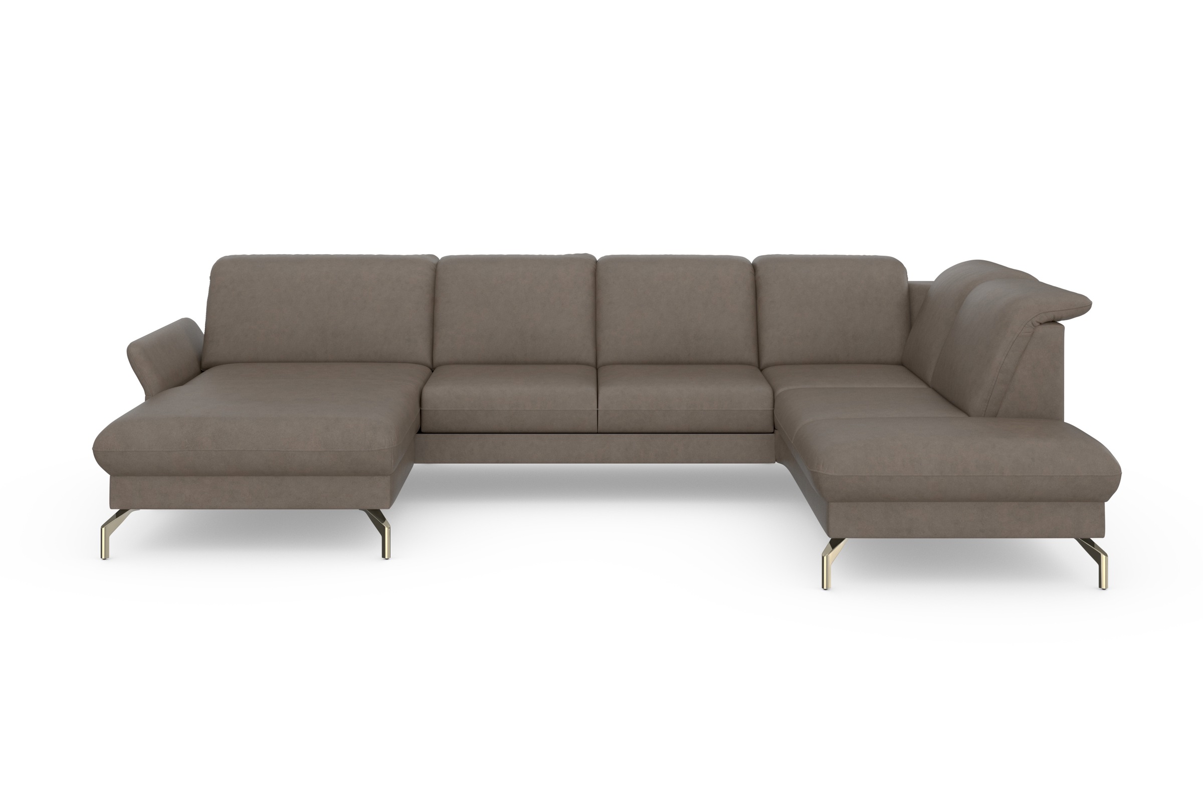 sit&more Wohnlandschaft »Fashion U-Form« wahlweise mit Kopfteilverstellung, günstig online kaufen