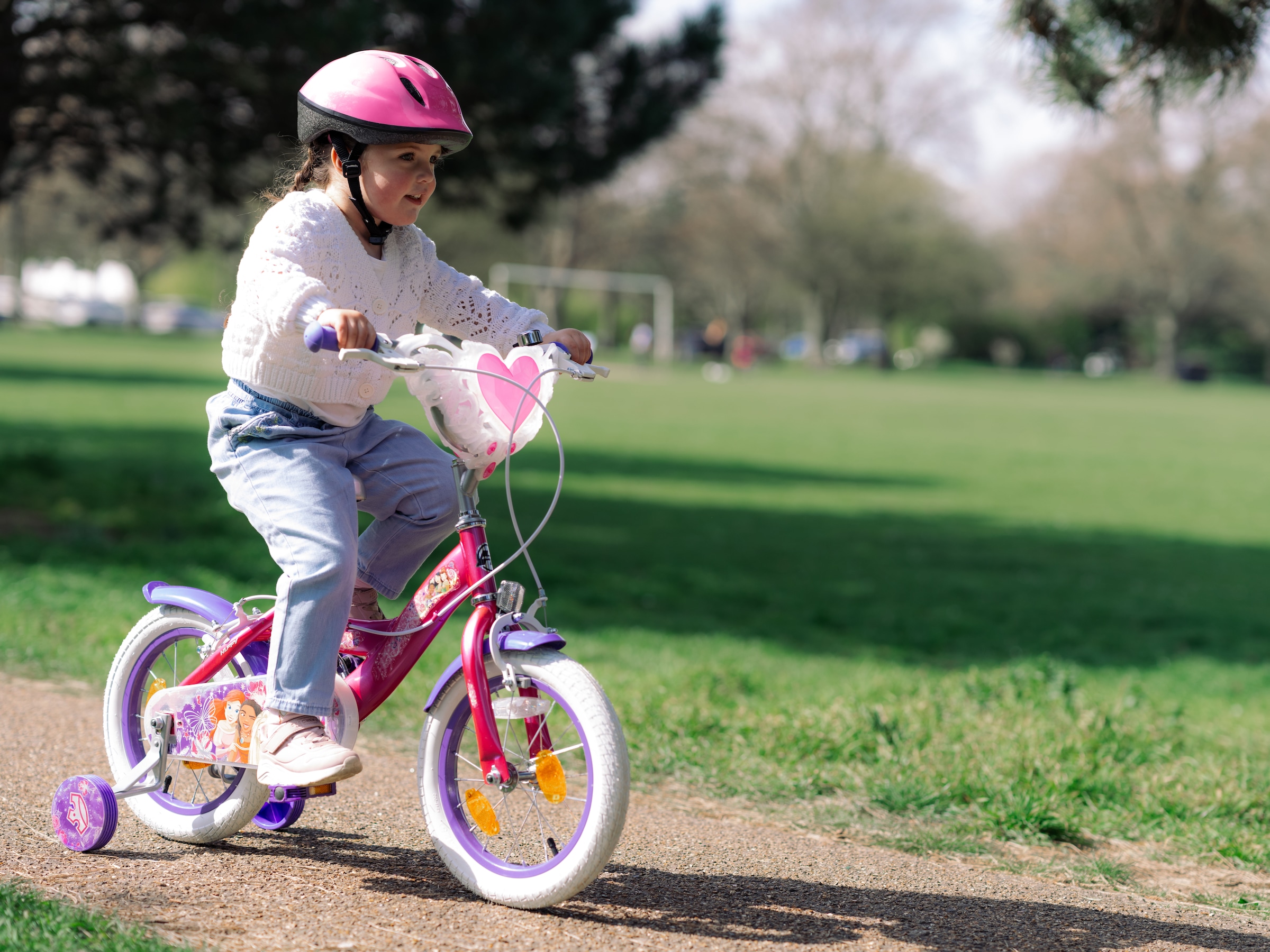 Huffy Kinderfahrrad »Disney Princess 14-Zoll-Kinderfahrrad«