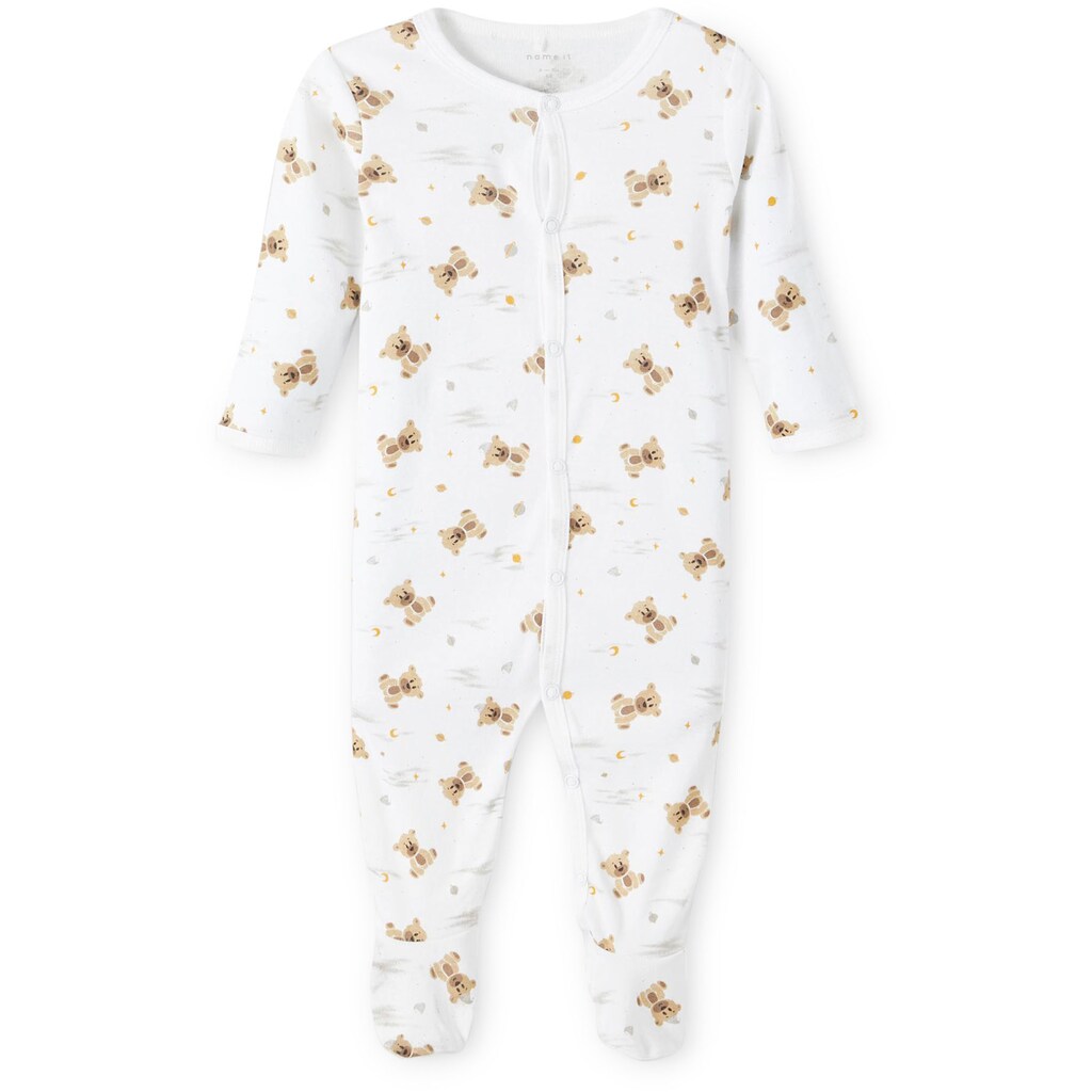 Name It Schlafoverall »NBNNIGHTSUIT 2P W/F INCENSE TEDDY«