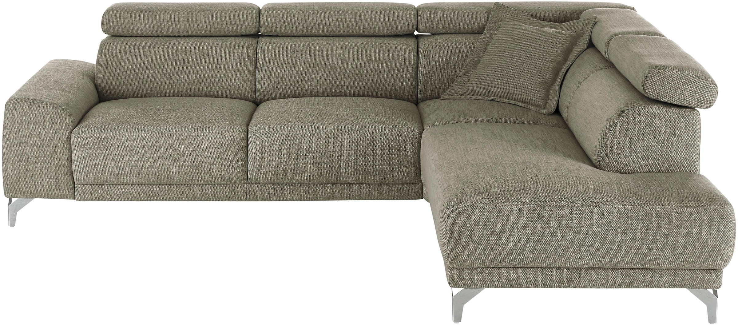 3C Candy Ecksofa »Greve Sofa immer mit manuelle Kopfteilverstellungen, mode günstig online kaufen