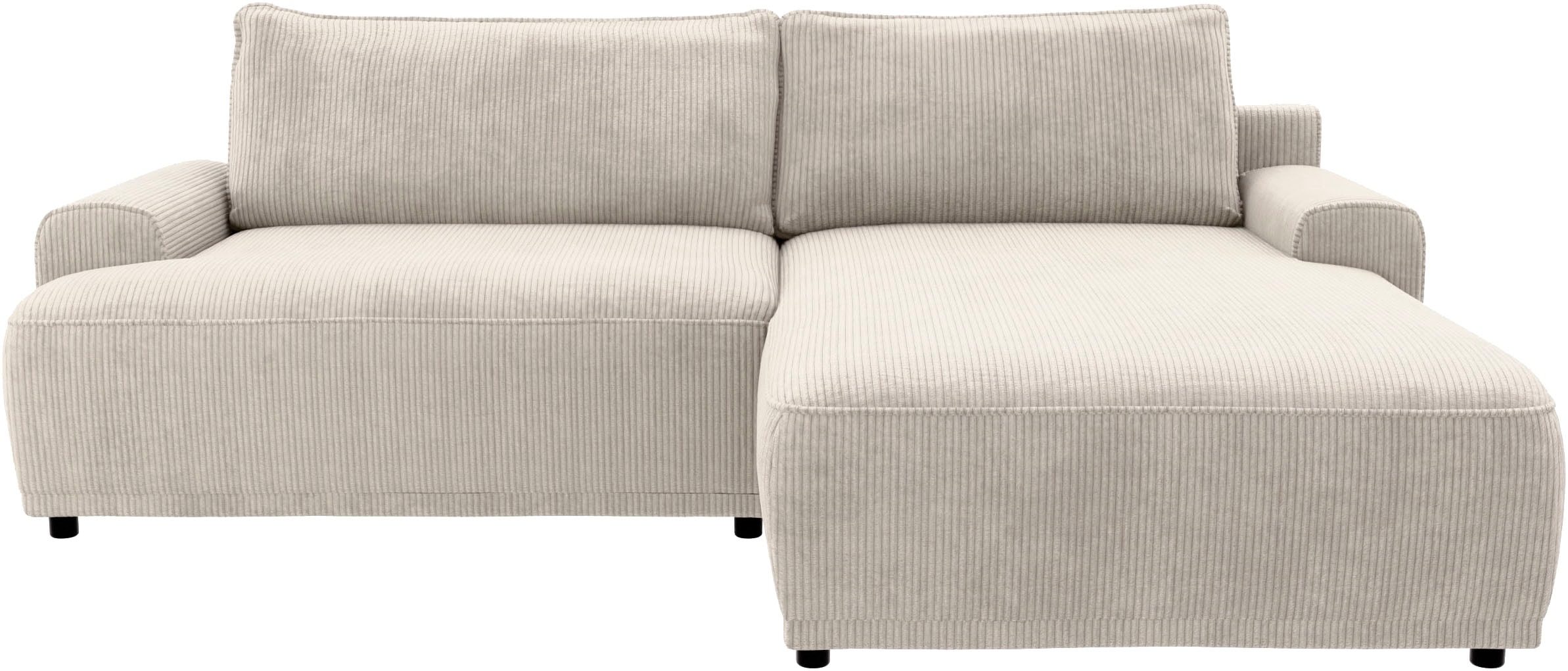 TRENDMANUFAKTUR Ecksofa »Fordon, Schlafsofa mit Bettkasten, Couch in L-Form günstig online kaufen