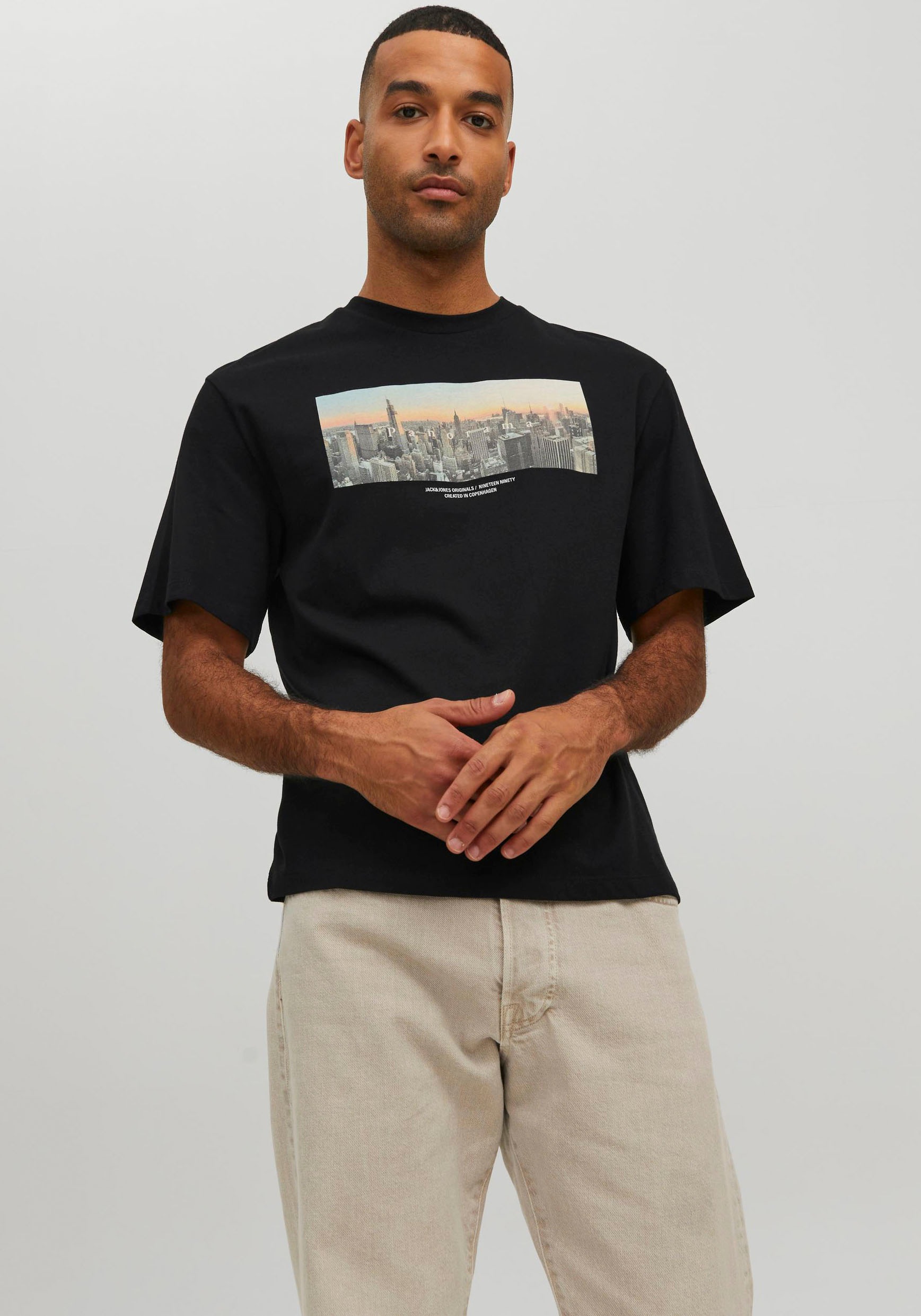 Jack & Jones Rundhalsshirt »JORCOPENHAGEN PHOTO TEE CREW NECK SN« kaufen