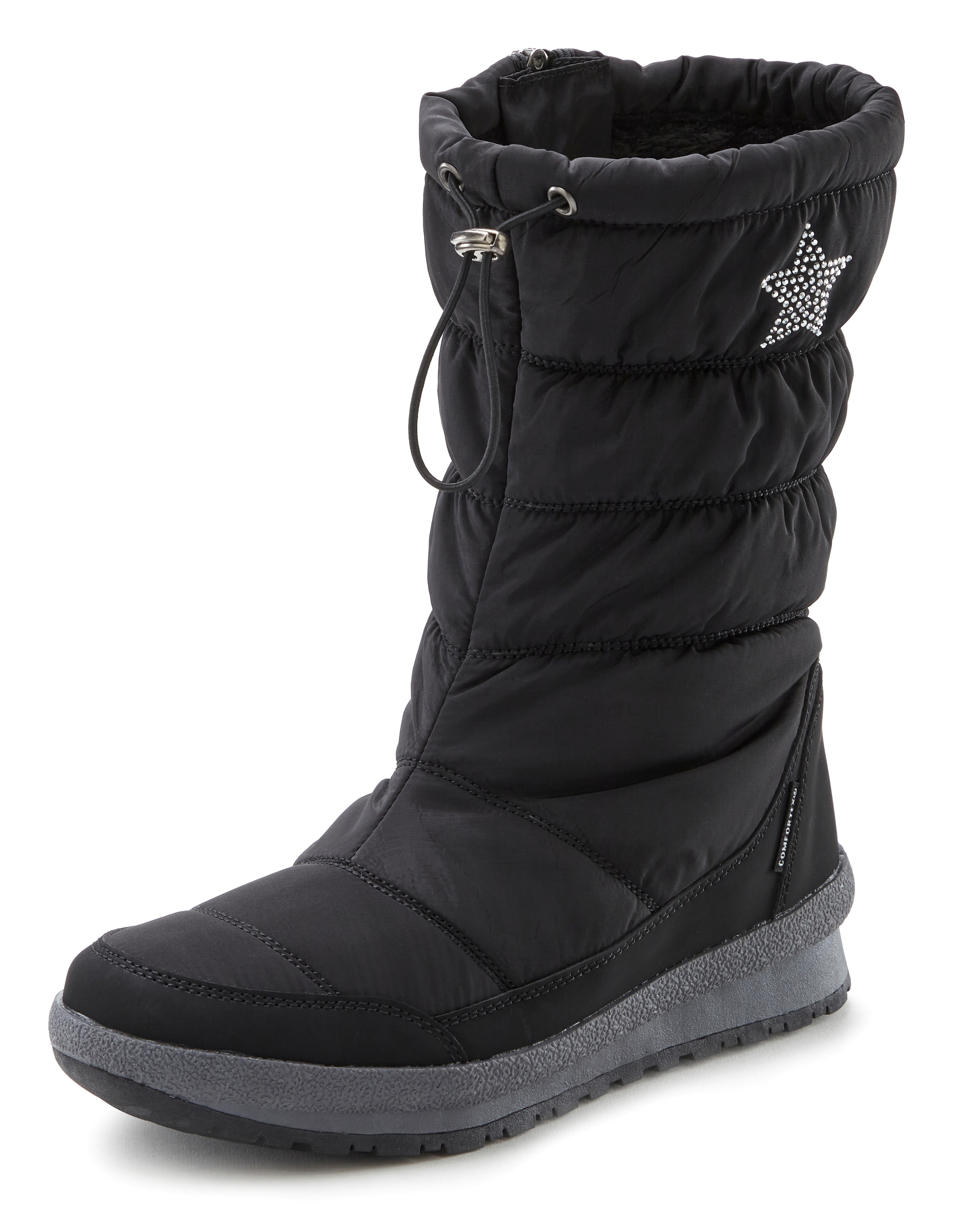 LASCANA Winterstiefel, Stiefelette, Winterboots mit Warmfutter, wasserabweisend