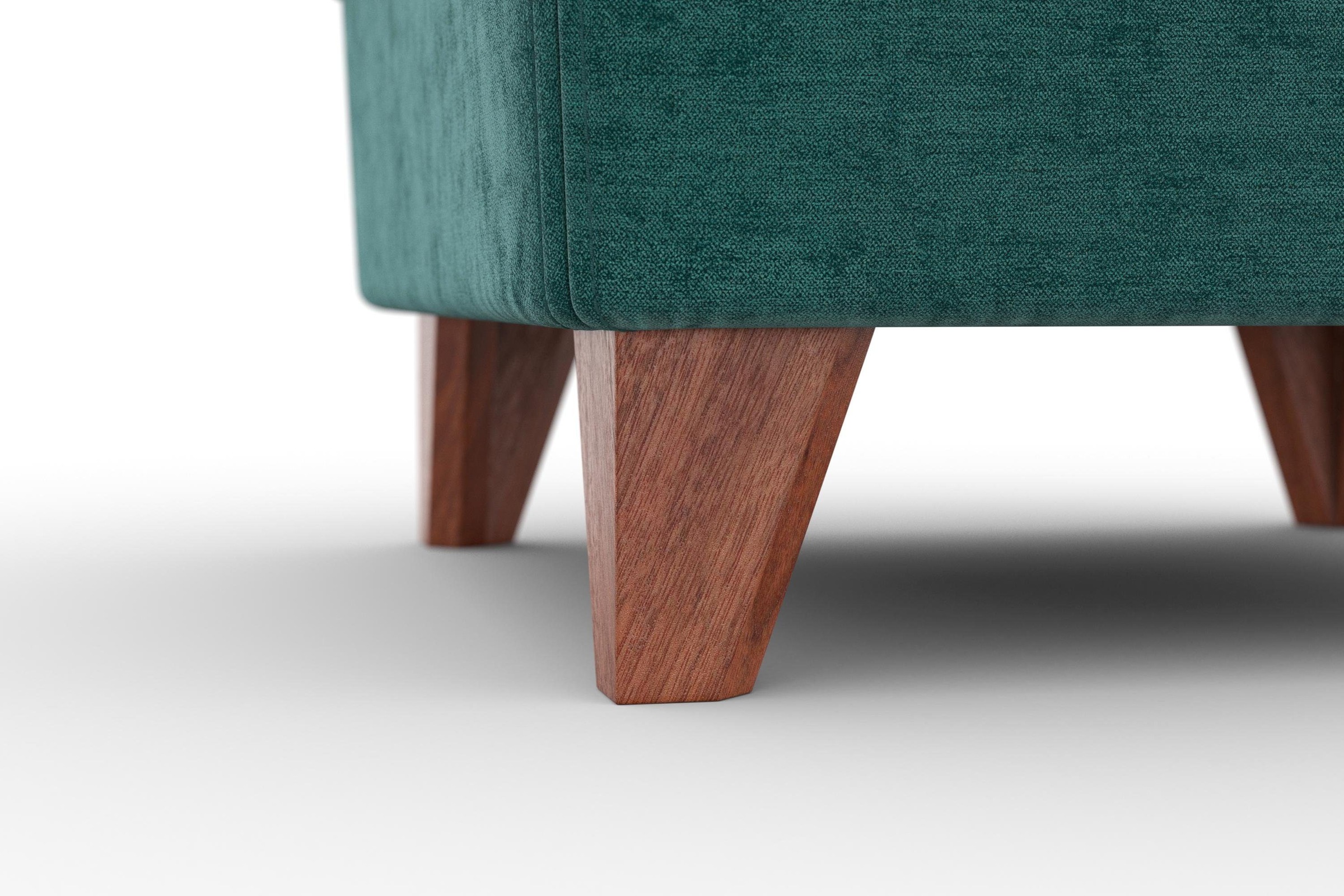 machalke® Hocker »amadeo«, mit wengefarbenen Beinen