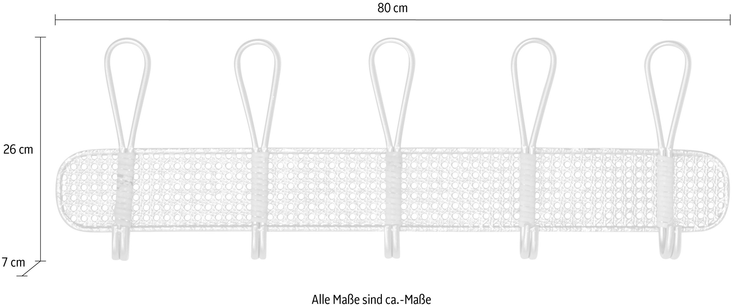 INOSIGN Hakenleiste »Letti«, (1 St.) günstig online kaufen