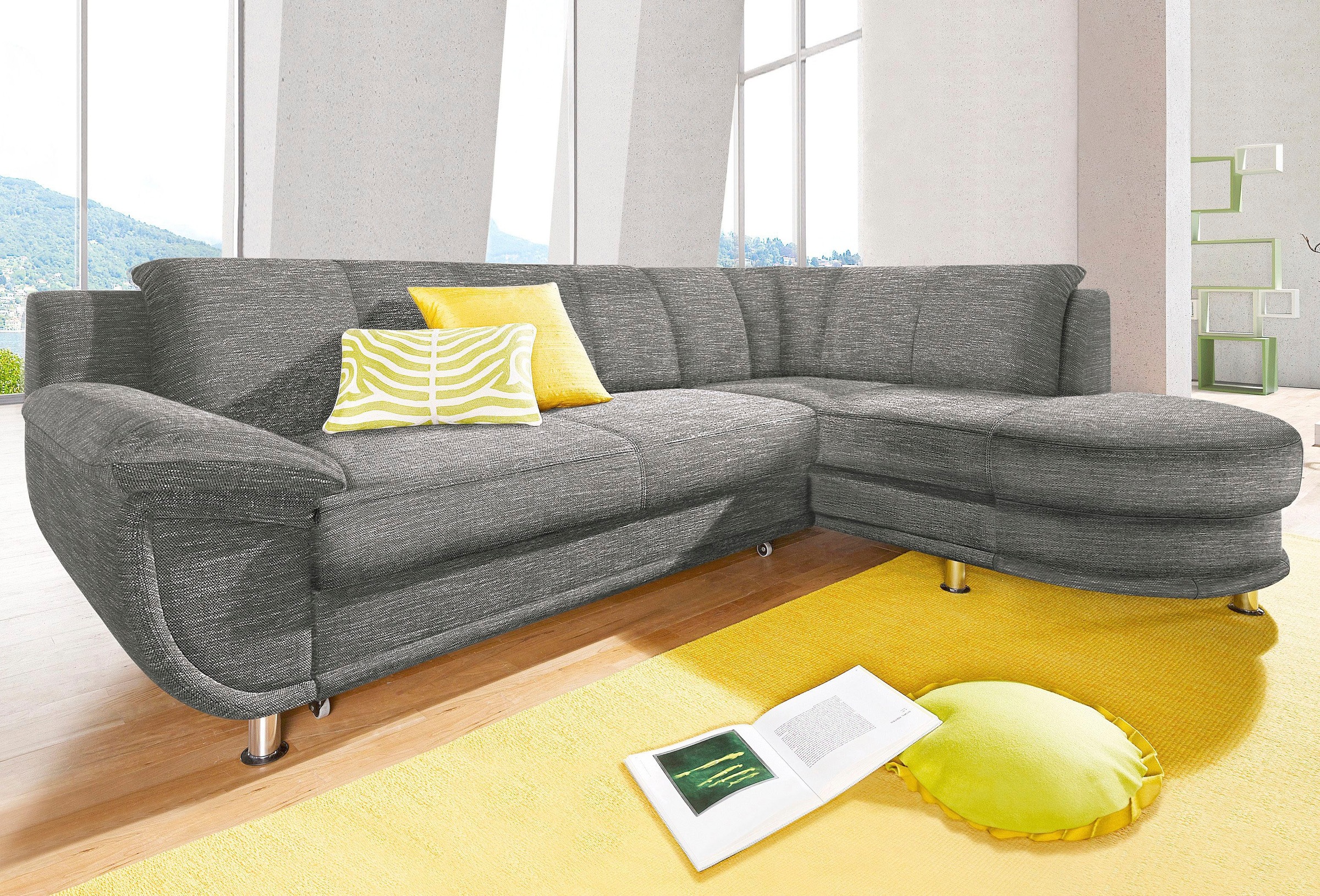 TRENDMANUFAKTUR Ecksofa »Rondo, zeitlos und elegant, OTTOs Choice, bequem, günstig online kaufen