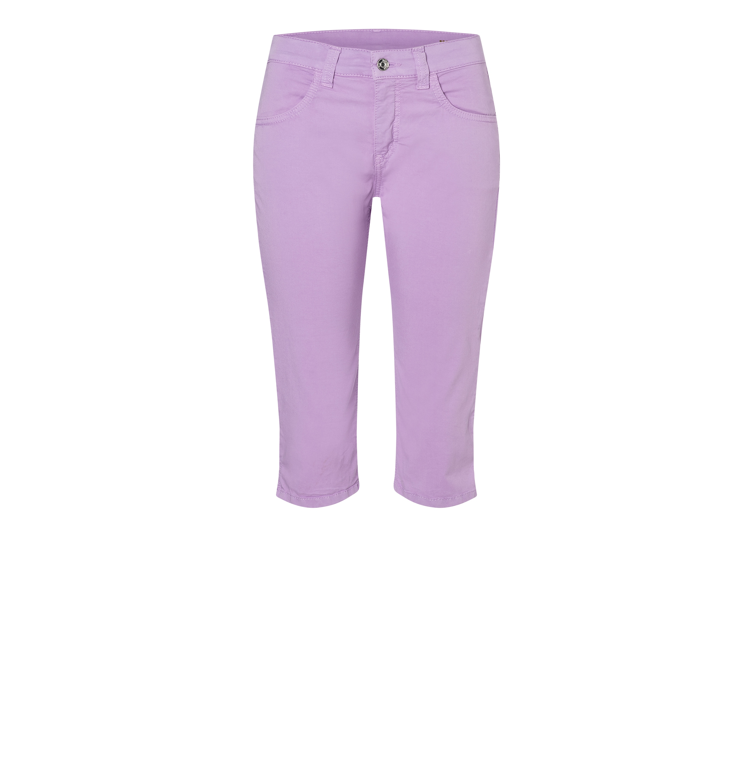 MAC Caprihose »Capri-Summer-Clean«, Kniebedeckend mit kleinem Schlitz am Saum