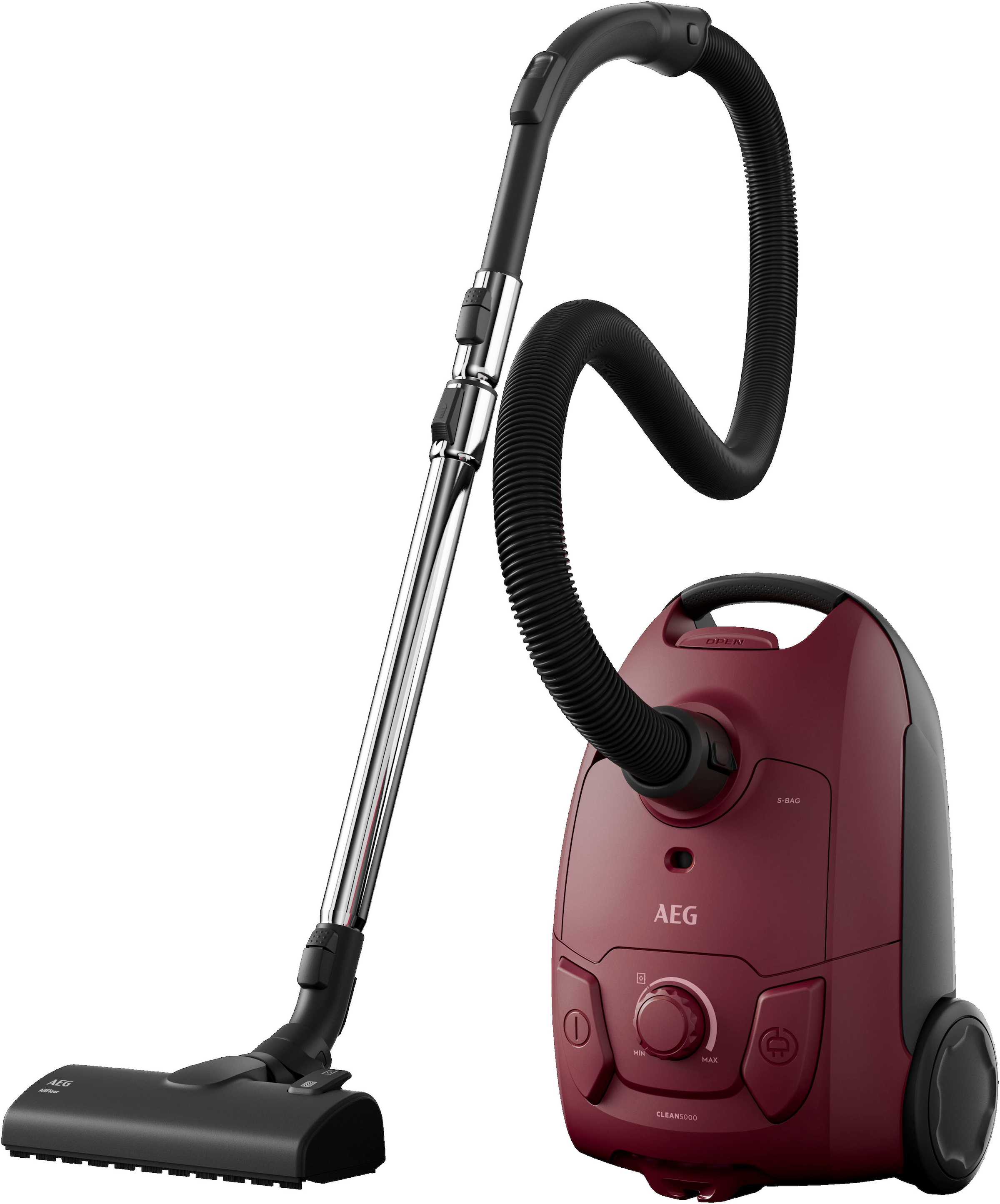 AEG Bodenstaubsauger »CLEAN 5000 (AB51C1DR5B)«, 750 W, mit Beutel, AllFloor-Bodendüse, 5 Staubbeutel s-bag® ClasssicLongPerformance extra