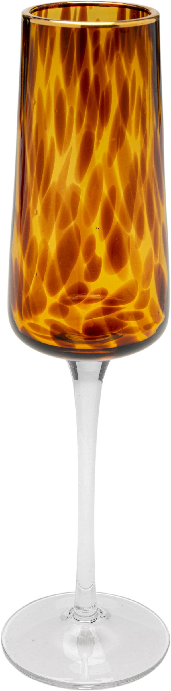 Kare Design Glas »Caramel« Longdrink-, Wein-, Sekt- oder Wasserglas