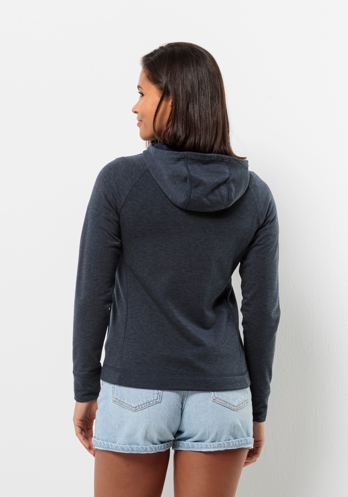 Jack Wolfskin Fleecejacke »WALDSEE HOODED JKT W«, mit Kapuze