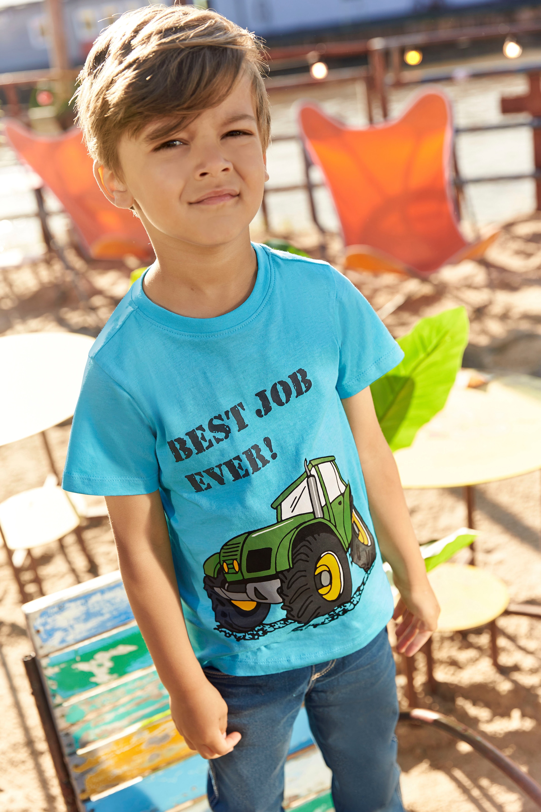 KIDSWORLD T-Shirt online JOB 2er-Pack) (Packung, EVER!«, kaufen »BEST