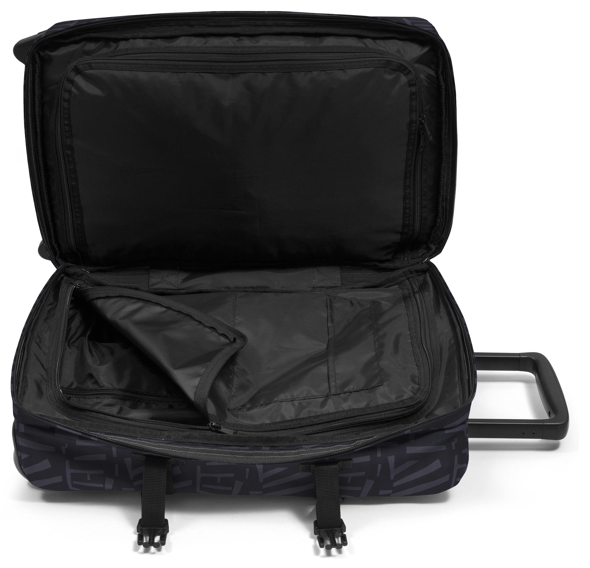 Eastpak Weichgepäck-Trolley »STRAPVERZ S«, 2 Rollen, Handgepäck-Koffer Reiserucksack Reisegepäck TSA Schloss