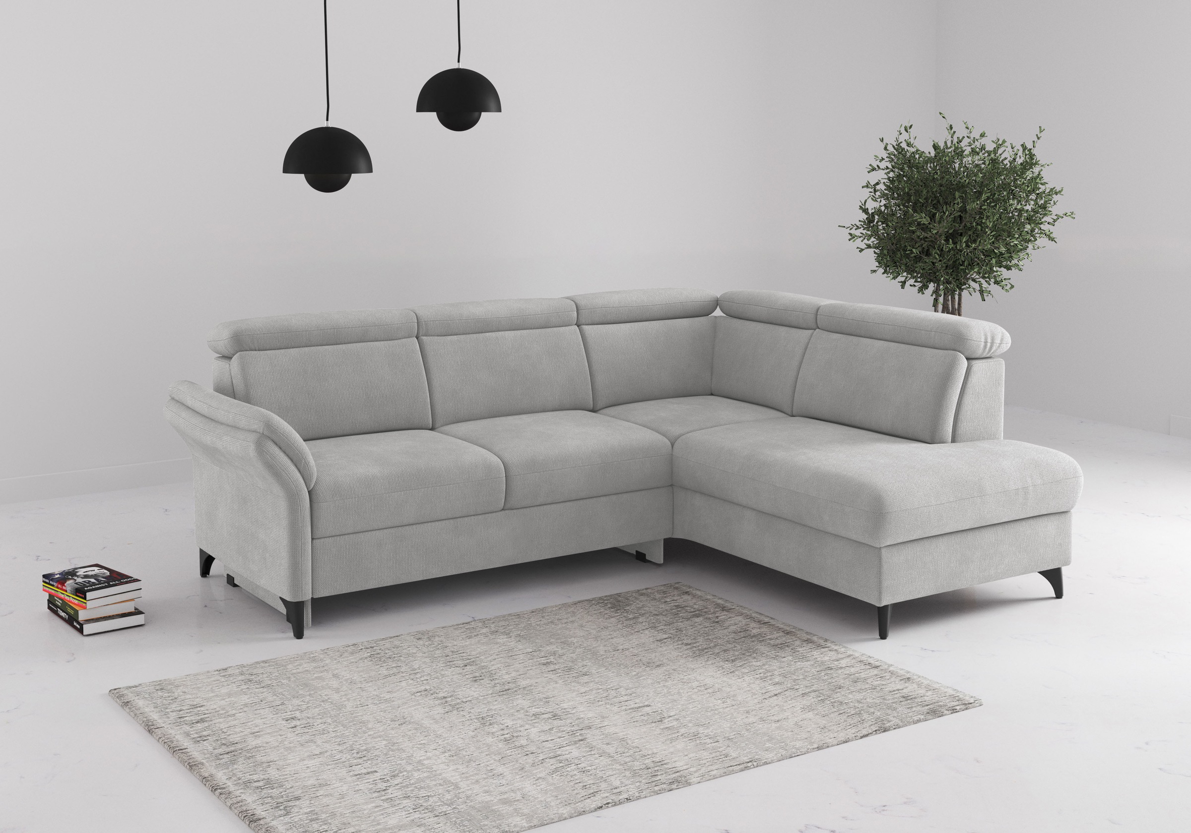 sit&more Ecksofa »Glendale« inkl. Kopfteilverstellung,wahlweise mit Vorzieh günstig online kaufen