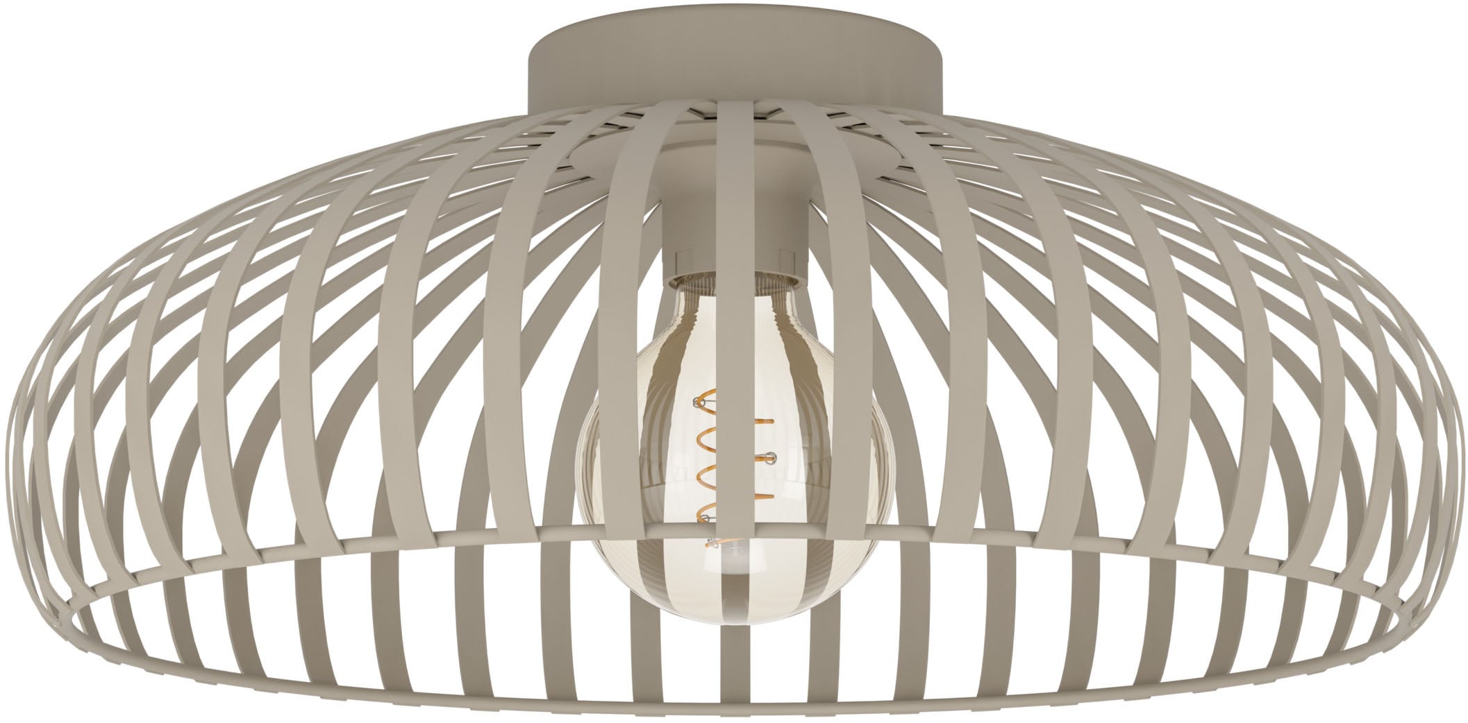 EGLO LED Deckenleuchte »MOGANO 3 Deckenlampe - Stahl - E27 - 1X40W - IP20« günstig online kaufen