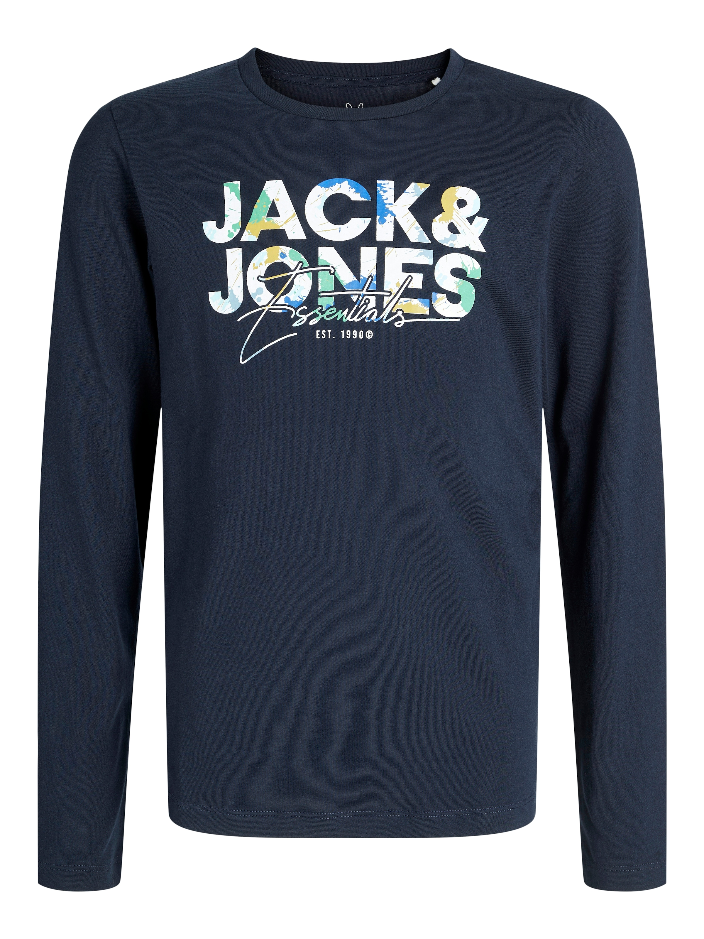 Jack & Jones Junior Langarmshirt »JJGEPLAS TEE LS CREW NECK JNR«