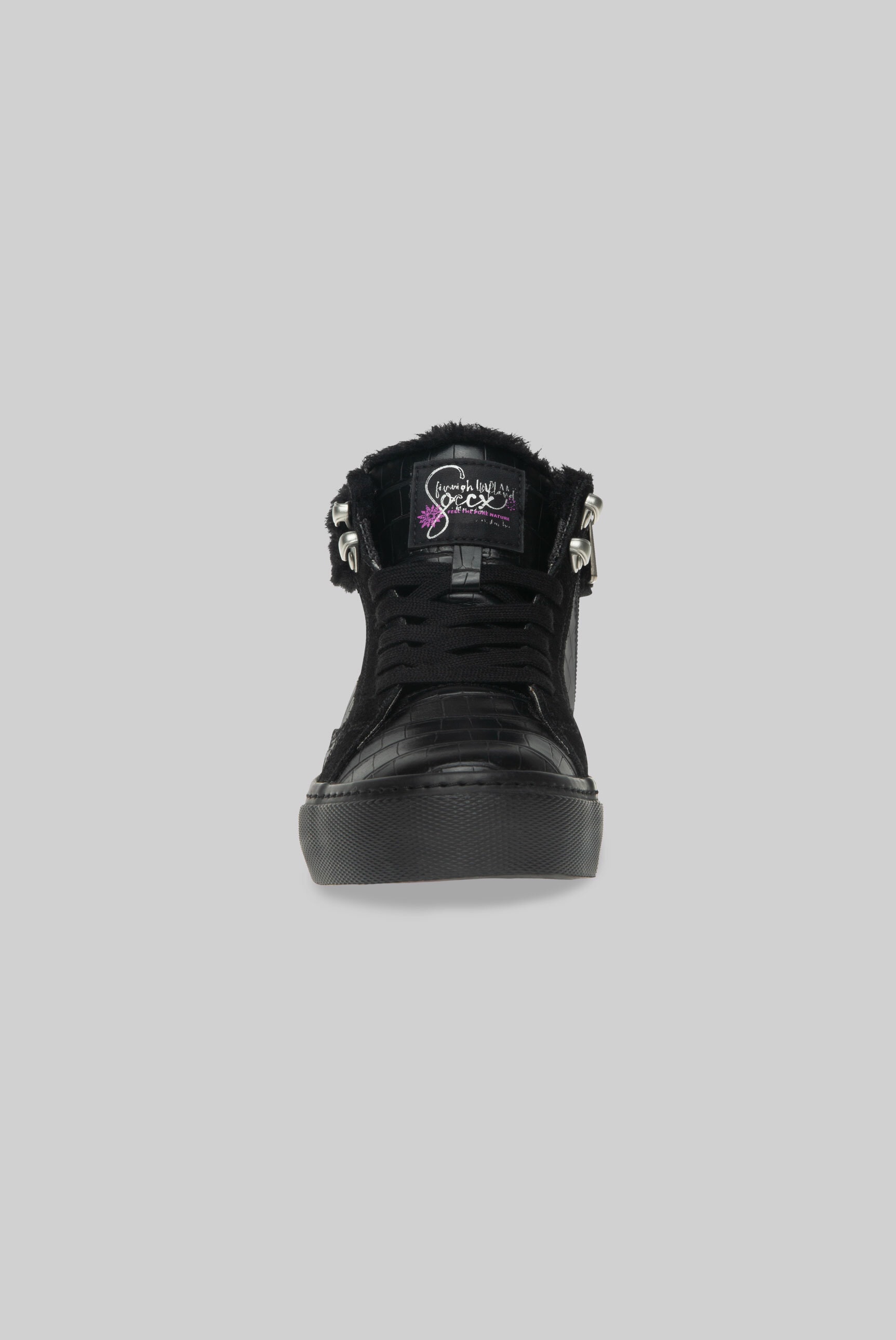 SOCCX Sneaker, mit seitlichem Reißverschluss