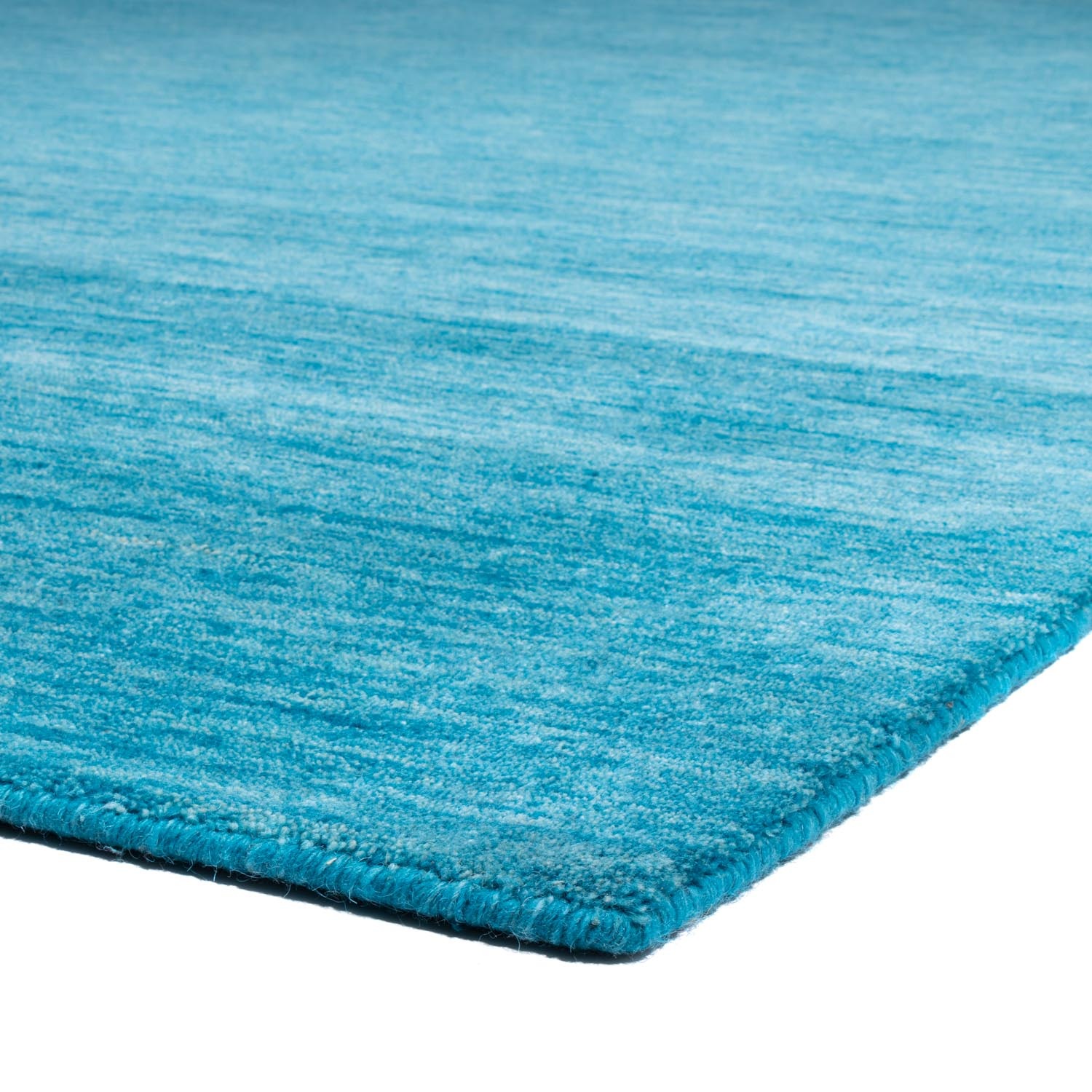 morgenland Wollteppich »Uni - Gabbeh Teppich - Softy«, oval, 1,6 mm Höhe, G günstig online kaufen