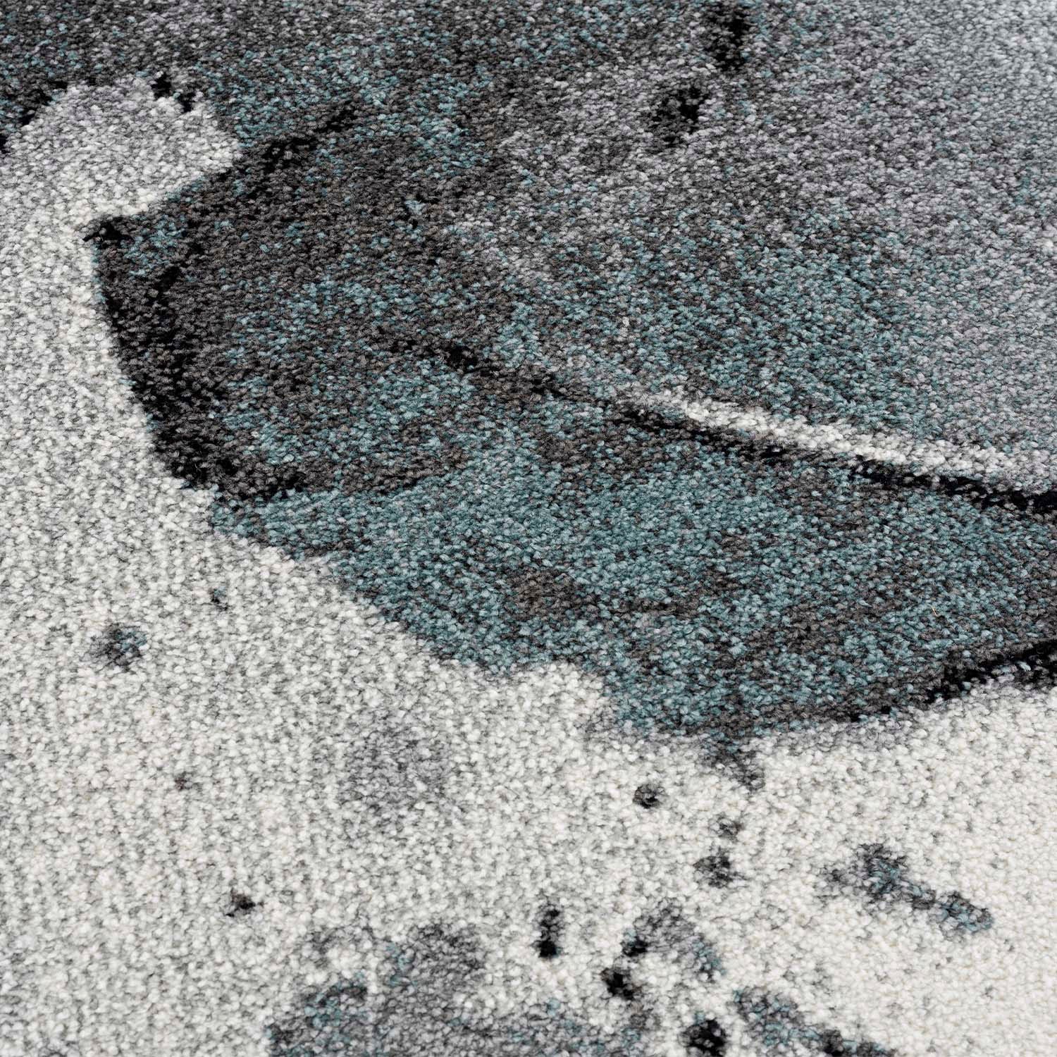 Carpet City Teppich »Savanna 9375«, rechteckig, 11 mm Höhe, mit Federn, Creme/ Grau