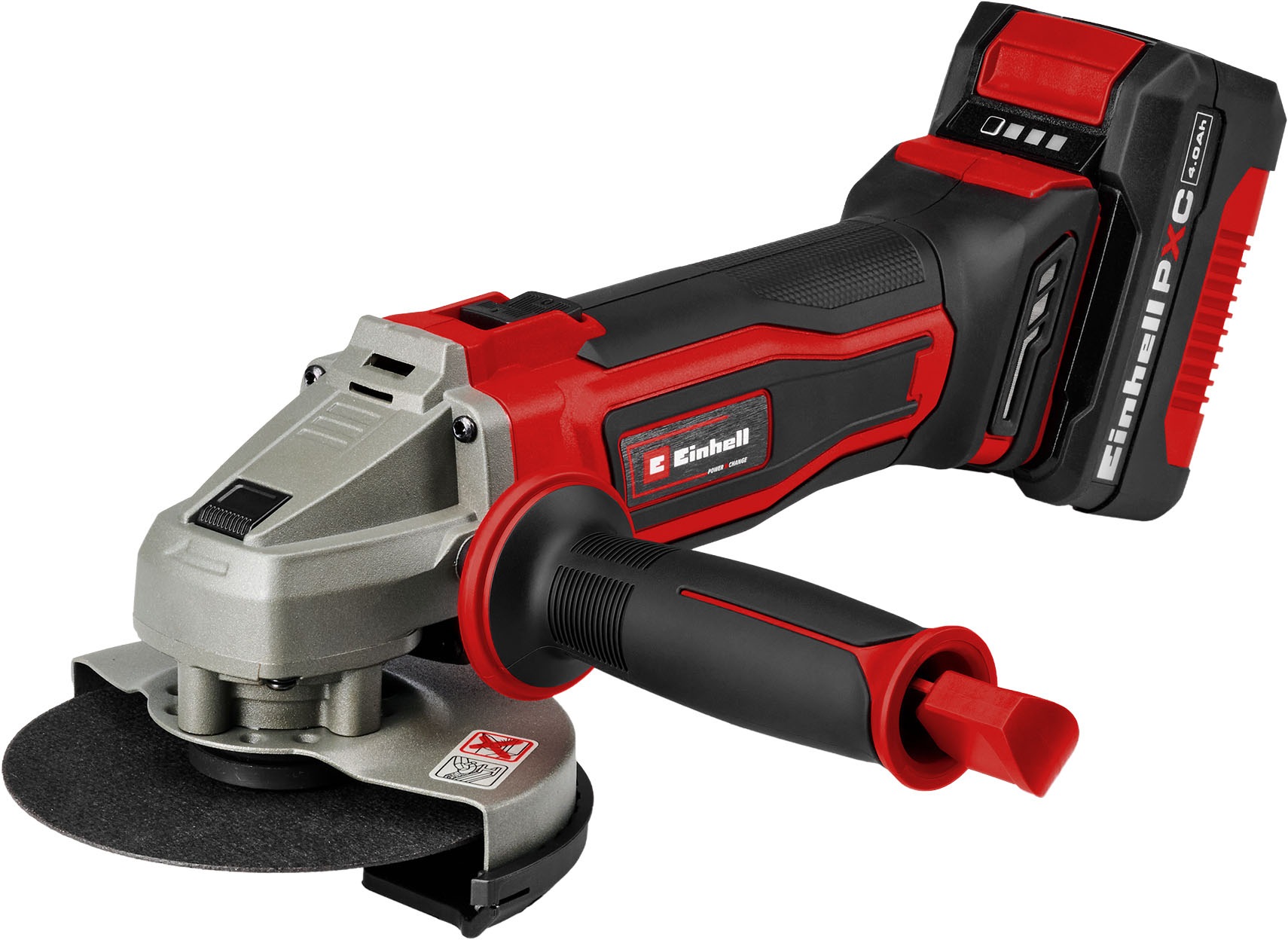 Einhell Akku-Winkelschleifer »TE-AG 18/125-2 Li (1x 4,0 Ah)« Set,  inkl. 4,0 Ah Akku und Ladegerät
