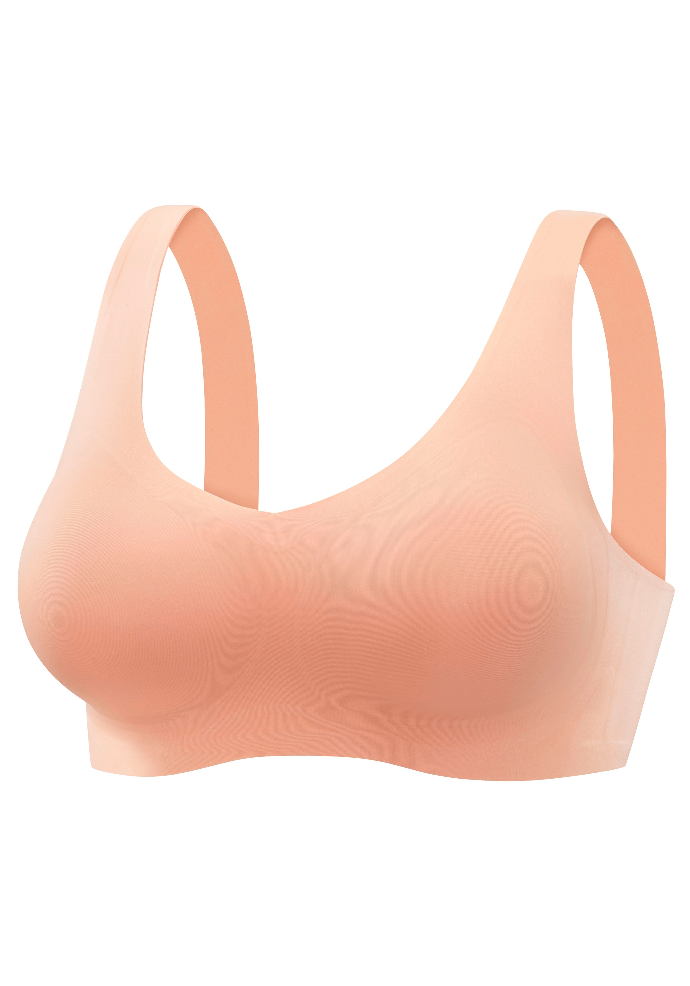 Nuance Bralette-BH, Basic Dessous, seamless, ohne Bügel mit herausnehmbaren Kissen