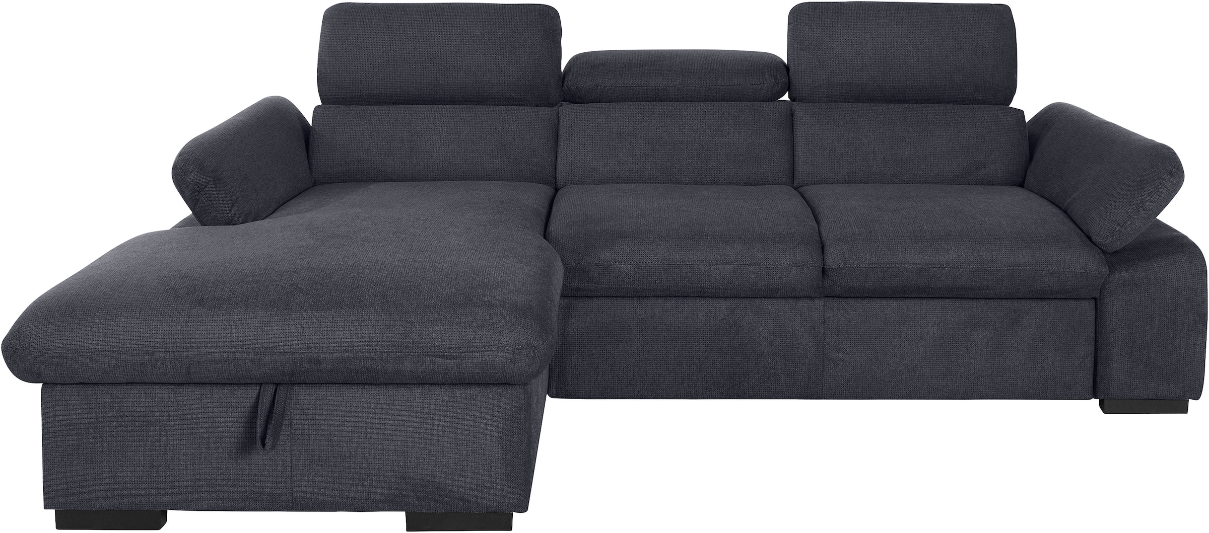 COTTA Ecksofa "Lola L-Form", (Set, mit Hocker), mit Hocker & Kopfteilfunkti günstig online kaufen