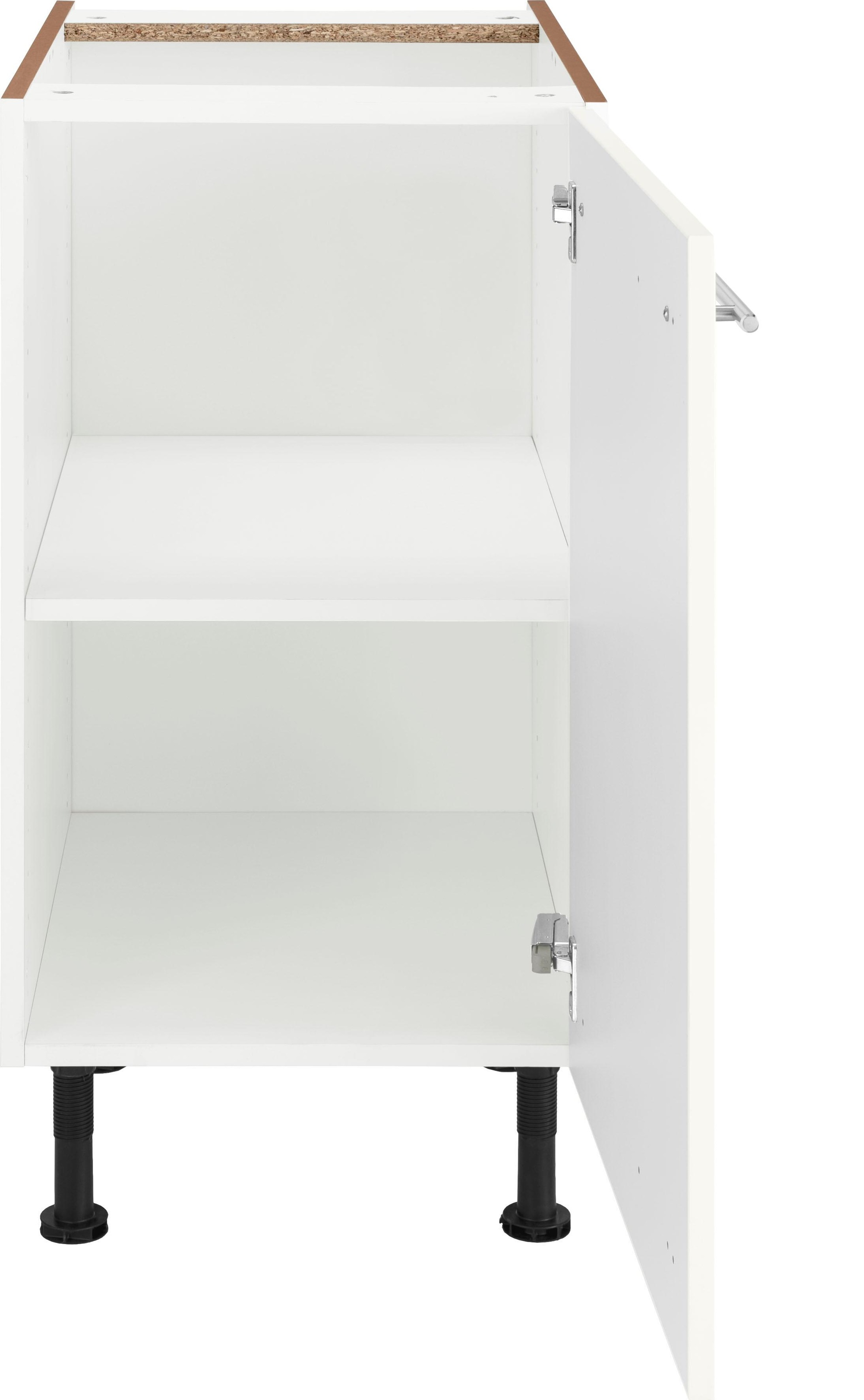 OPTIFIT Unterschrank »Bern«, 40 cm breit, mit 1 Tür mit höhenverstellbaren Füßen, mit Metallgriff