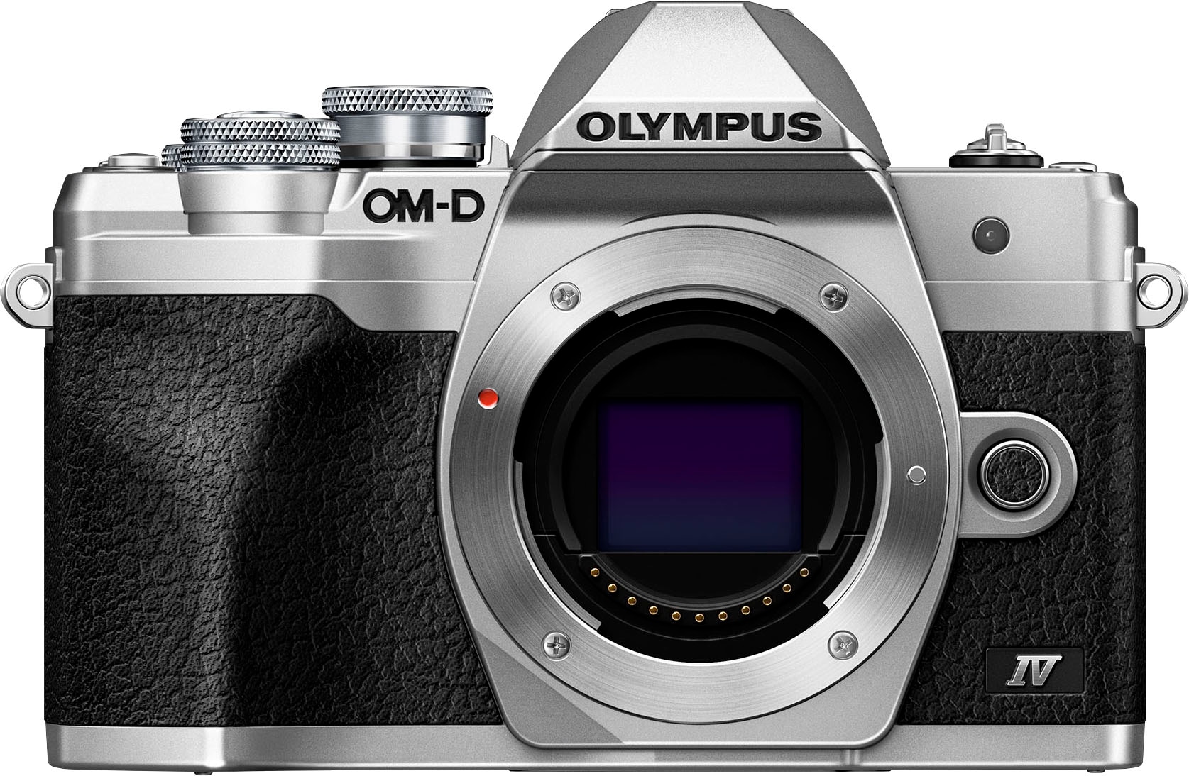 OLYMPUS Systemkamera-Body »E-M10 Mark IV«, 20, 3, Bluetooth WLAN (WiFi), inkl. +BLS-50, F-5AC USB-AC Adapter, USB cable, Shoulder Strap silber...