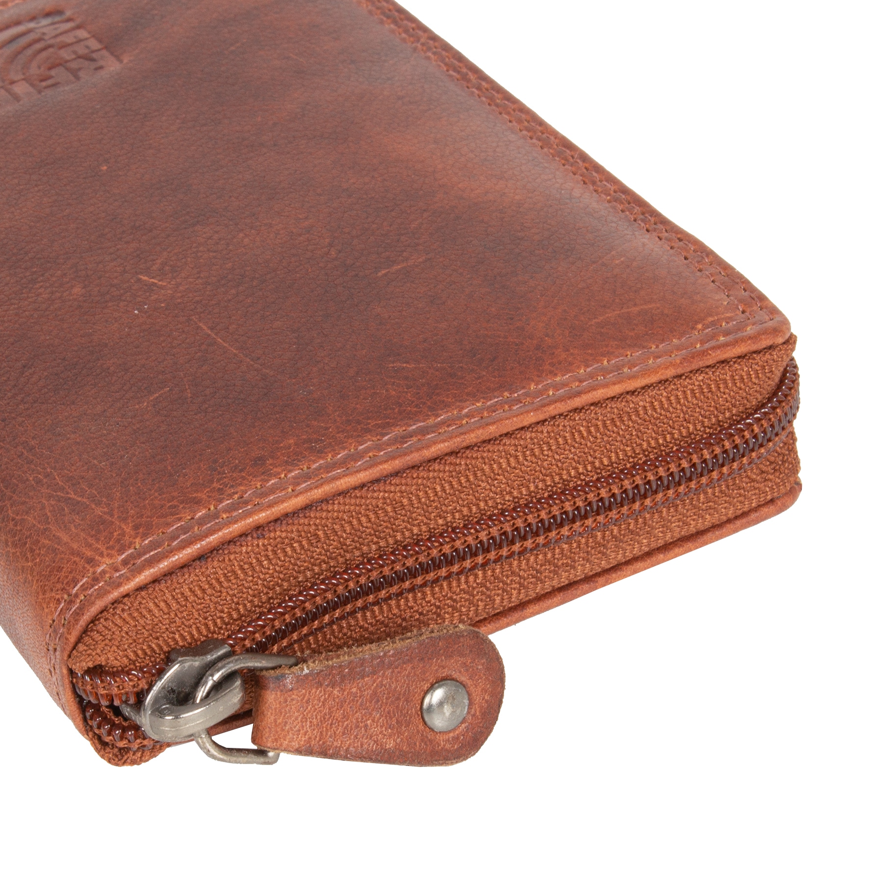 MUSTANG Geldbörse »Udine« , Men Geldbeutel, Portemonnaie mit Logoprägung und Used Look