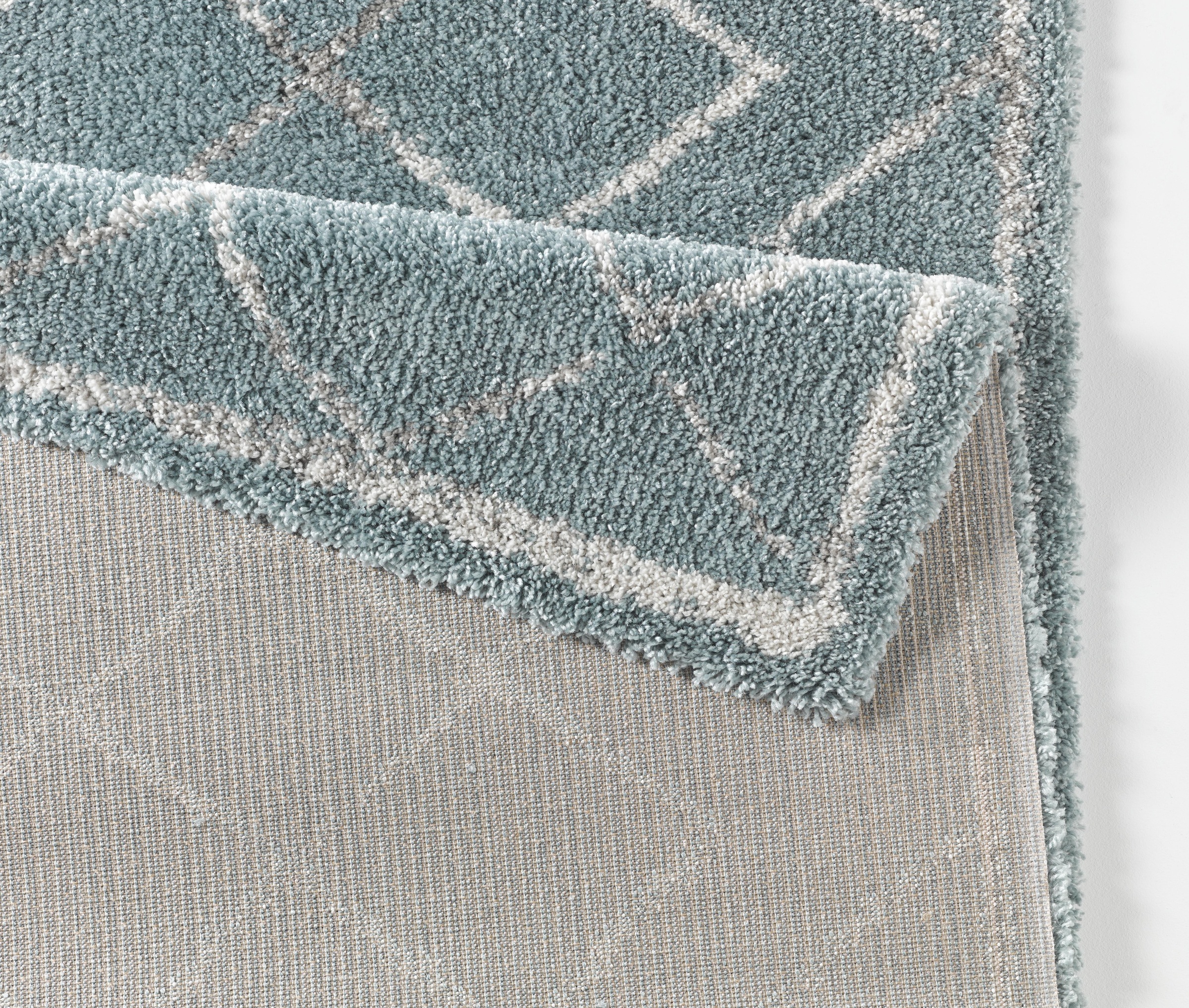 HANSE Home Hochflor-Teppich »Loft«, rechteckig, 35 mm Höhe, Grafisches Design, weicher, dichter Flor, Robust, Pflegeleicht