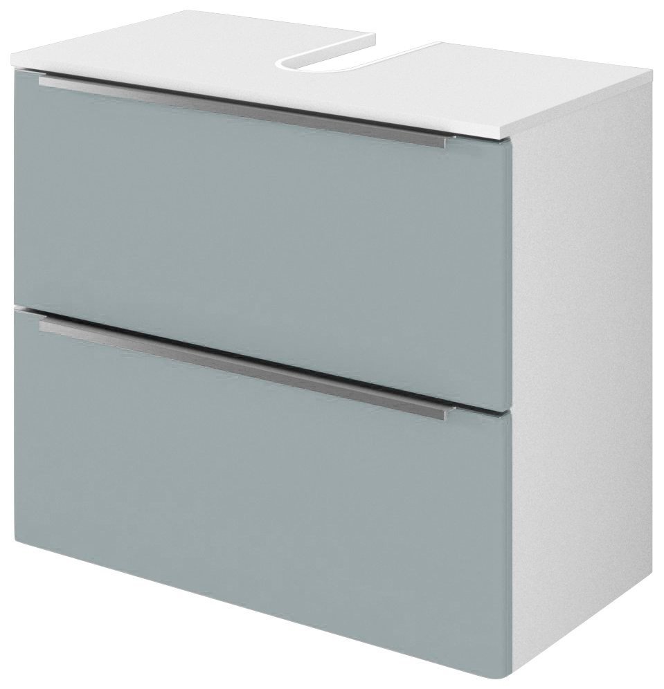 welltime Waschbeckenunterschrank "Matera", Breite 60 cm, mit matten MDF-Fro günstig online kaufen
