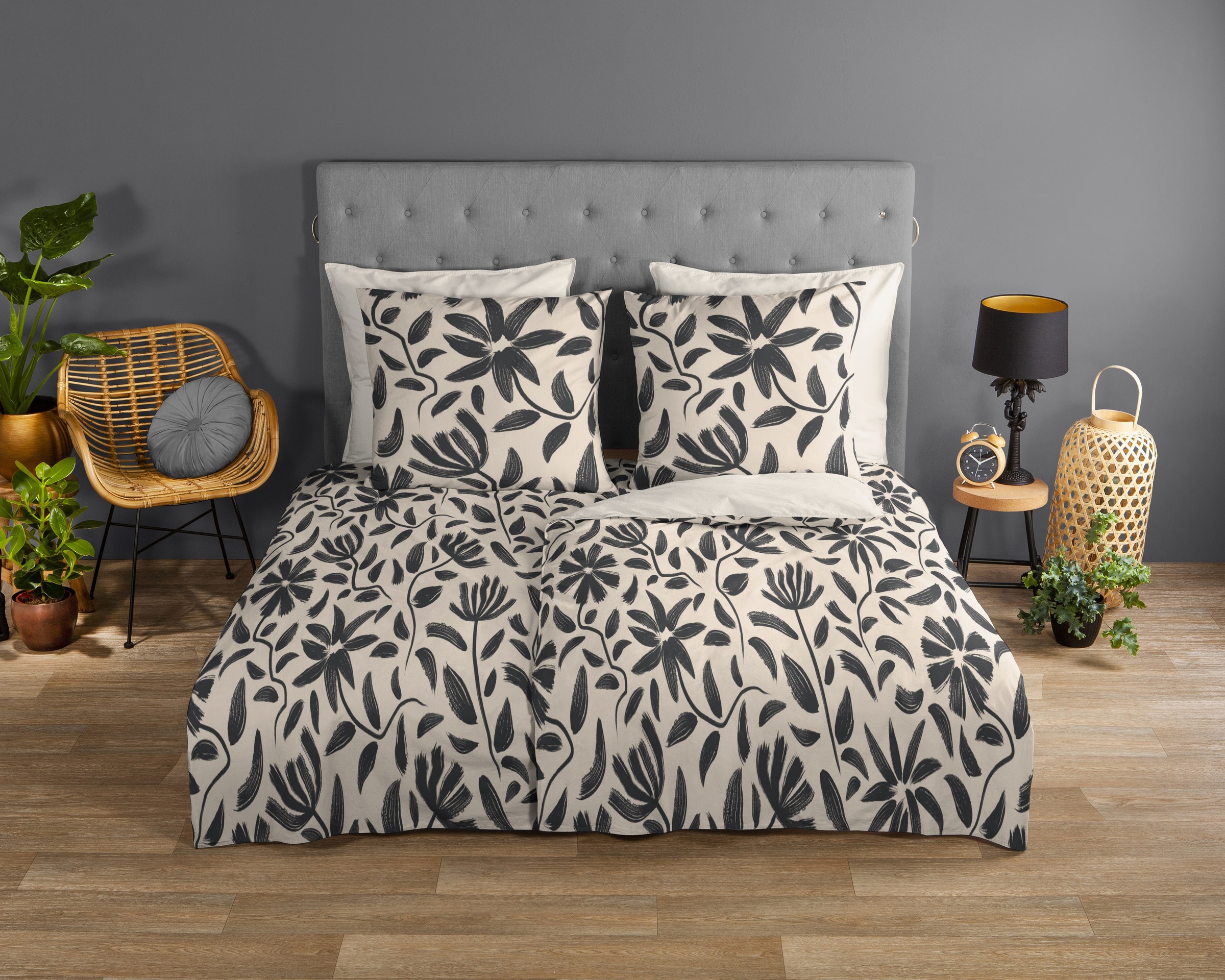 good morning Wendebettwäsche »Emilia« 2 Stk. tlg. 100% Baumwolle, Renforcé, günstig online kaufen