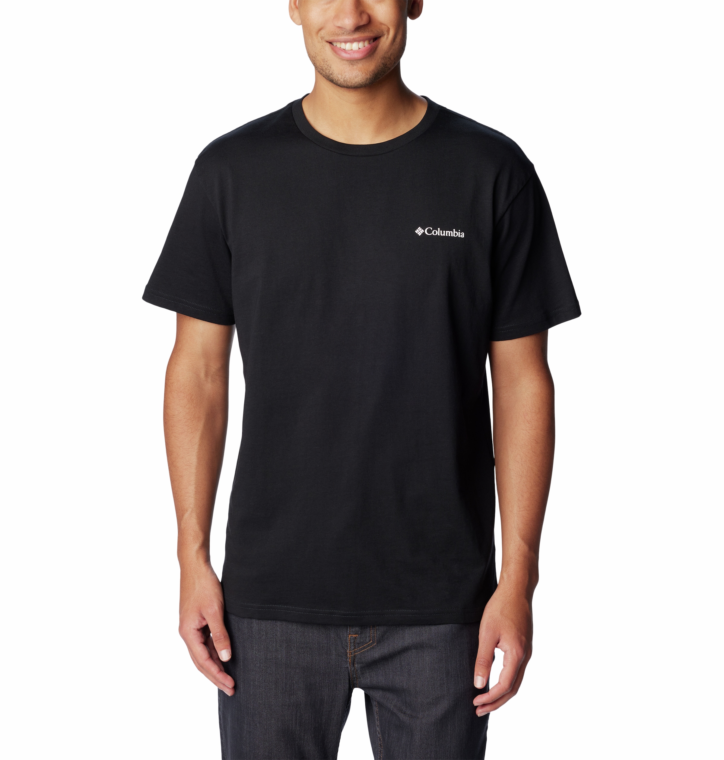 Columbia T-Shirt »CSC BASIC LOGO SHORT SLEEVE« kurze Ärmel, sportlicher Stil, für Wandern und Trekking