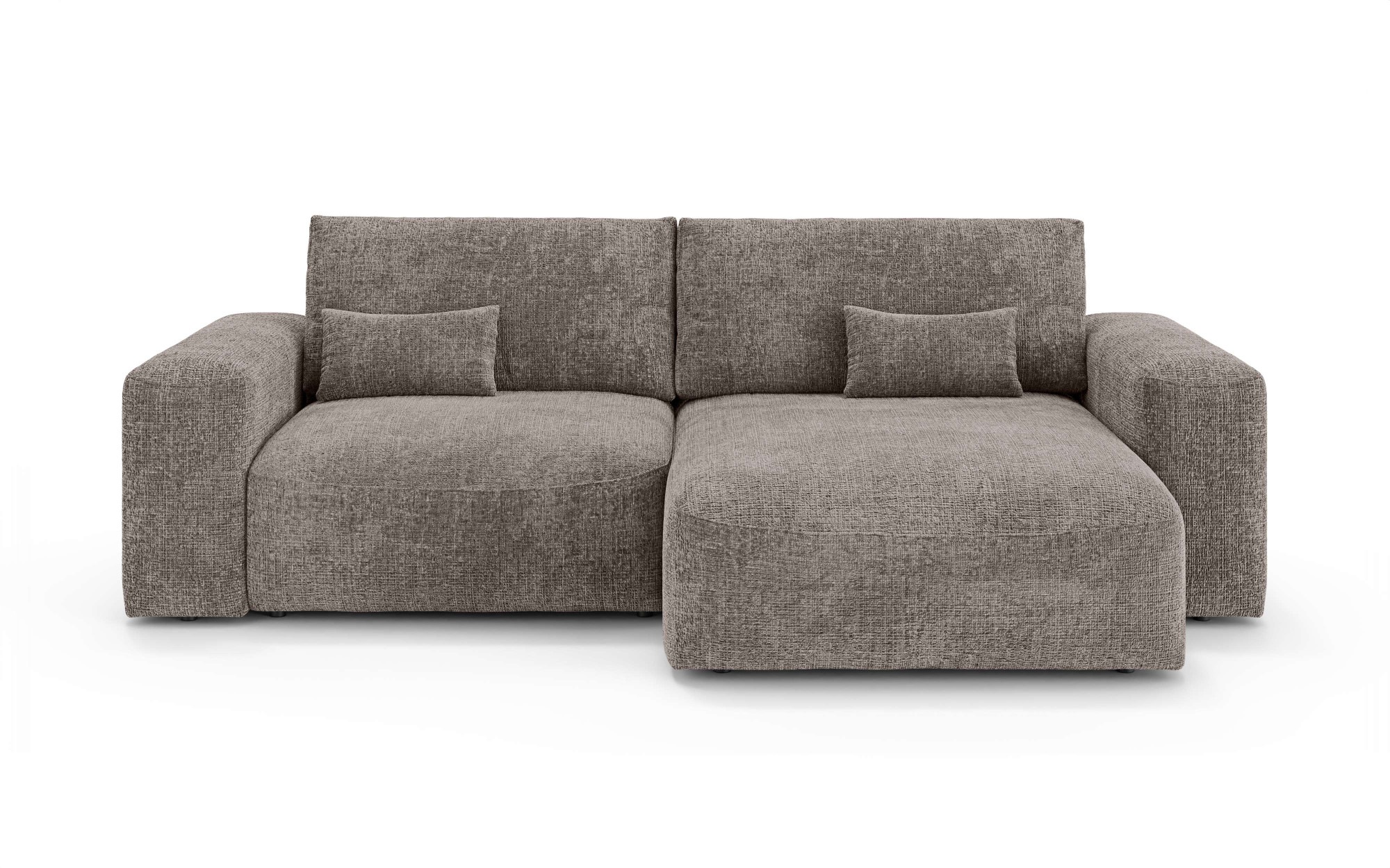 OTTO home Ecksofa »MATTS Schlafsofa mit Bettkasten, Maße B/T/H: 265/159/89 günstig online kaufen